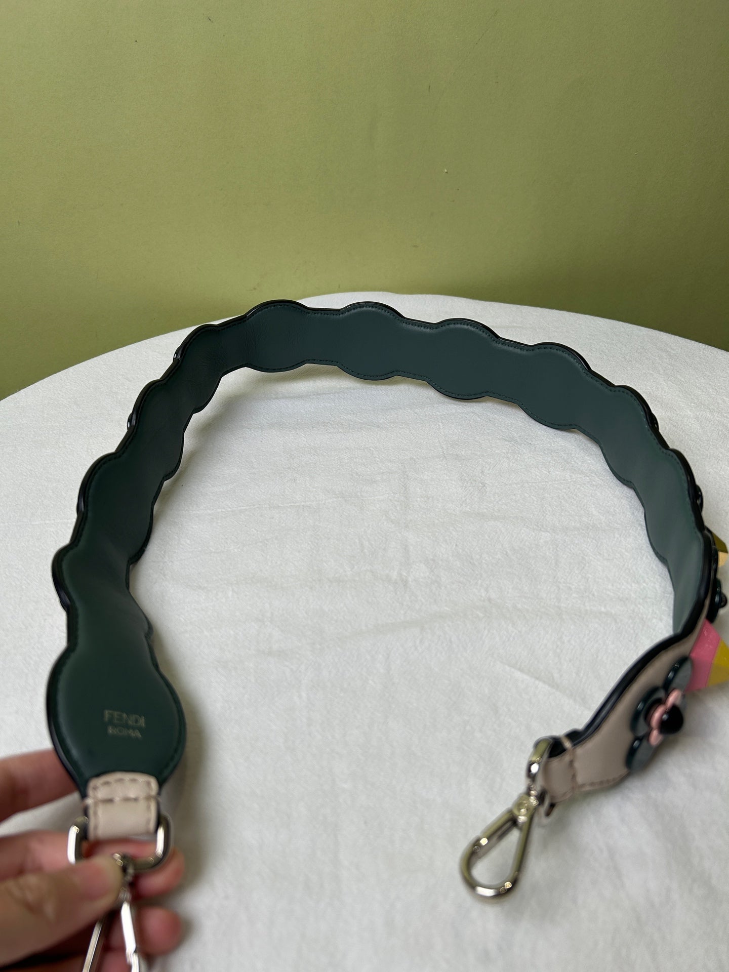 Fendi Green Crossbody