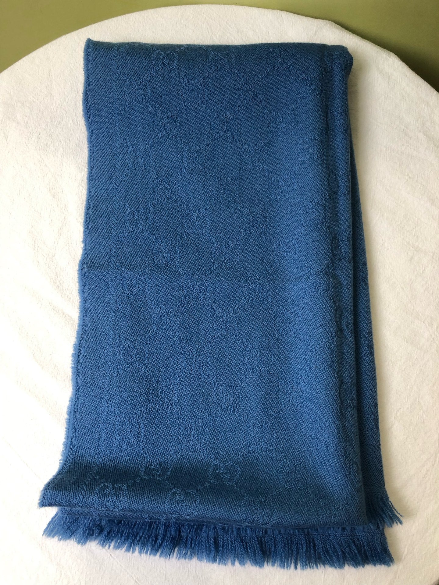 Gucci Blue Scarf