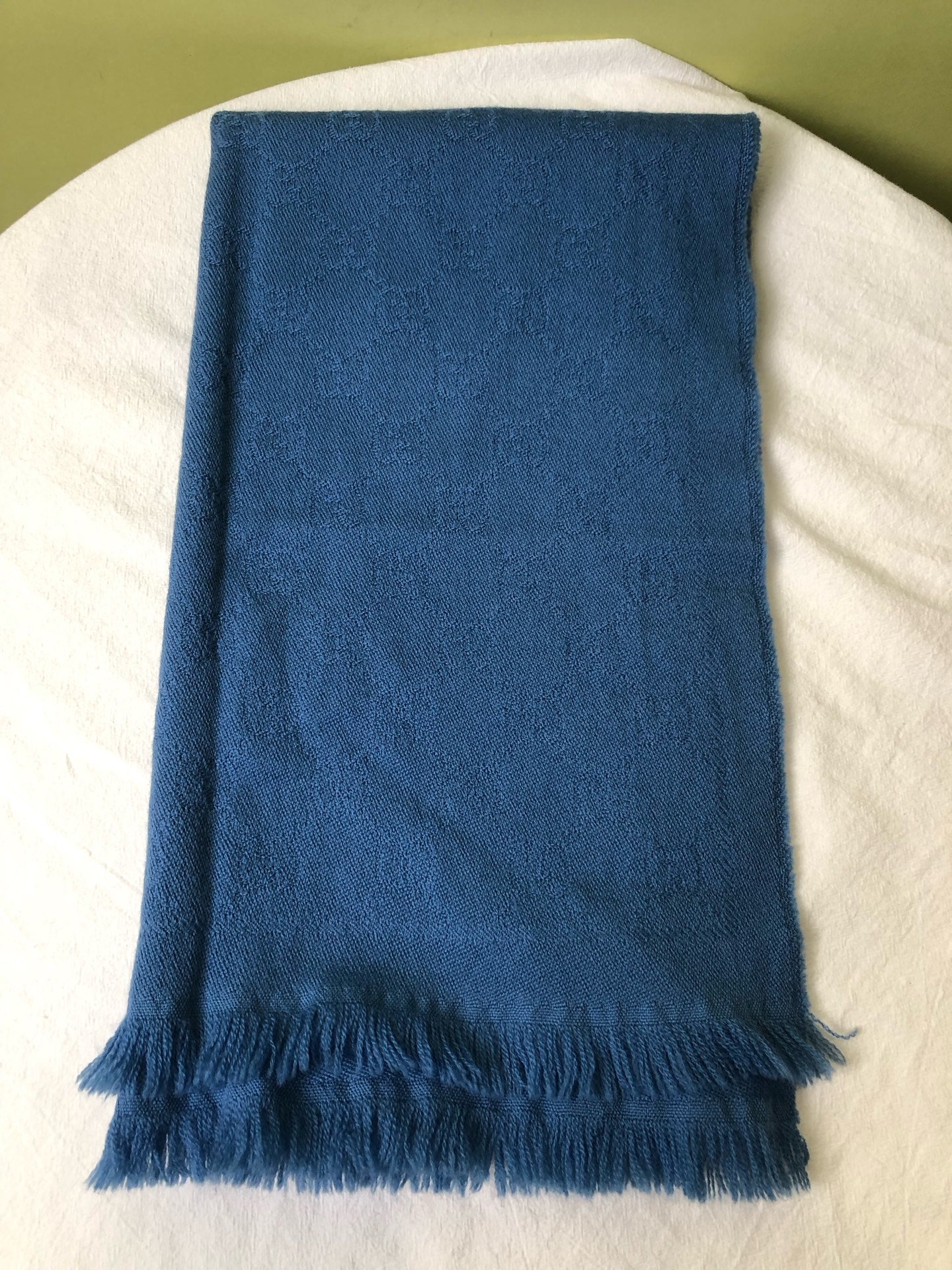 Gucci Blue Scarf