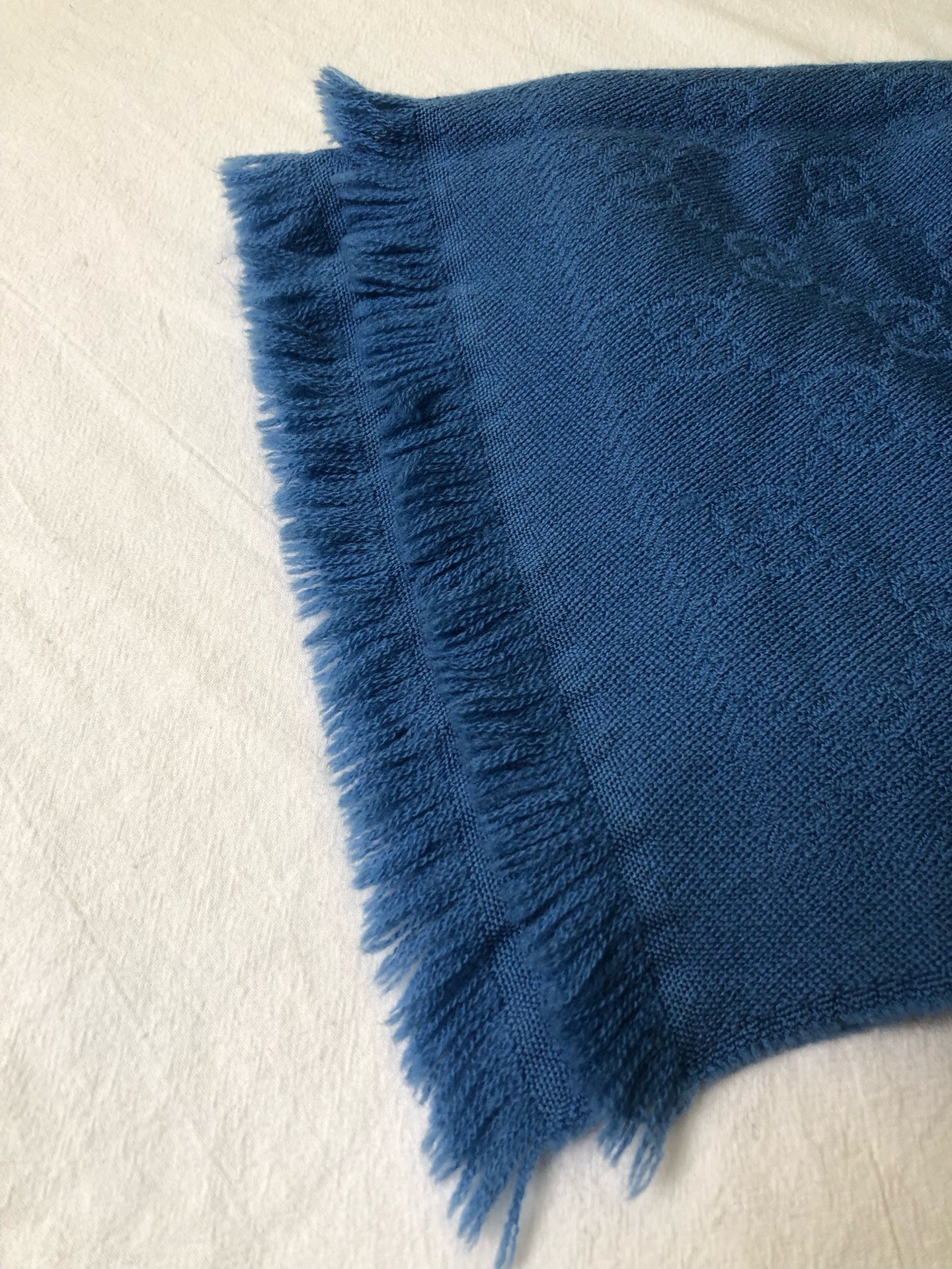 Gucci Blue Scarf