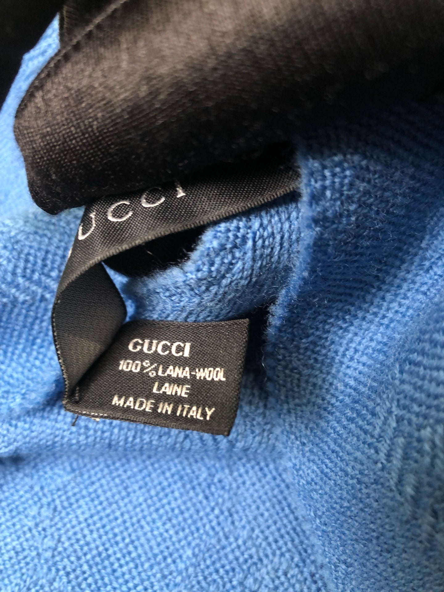 Gucci Blue Scarf