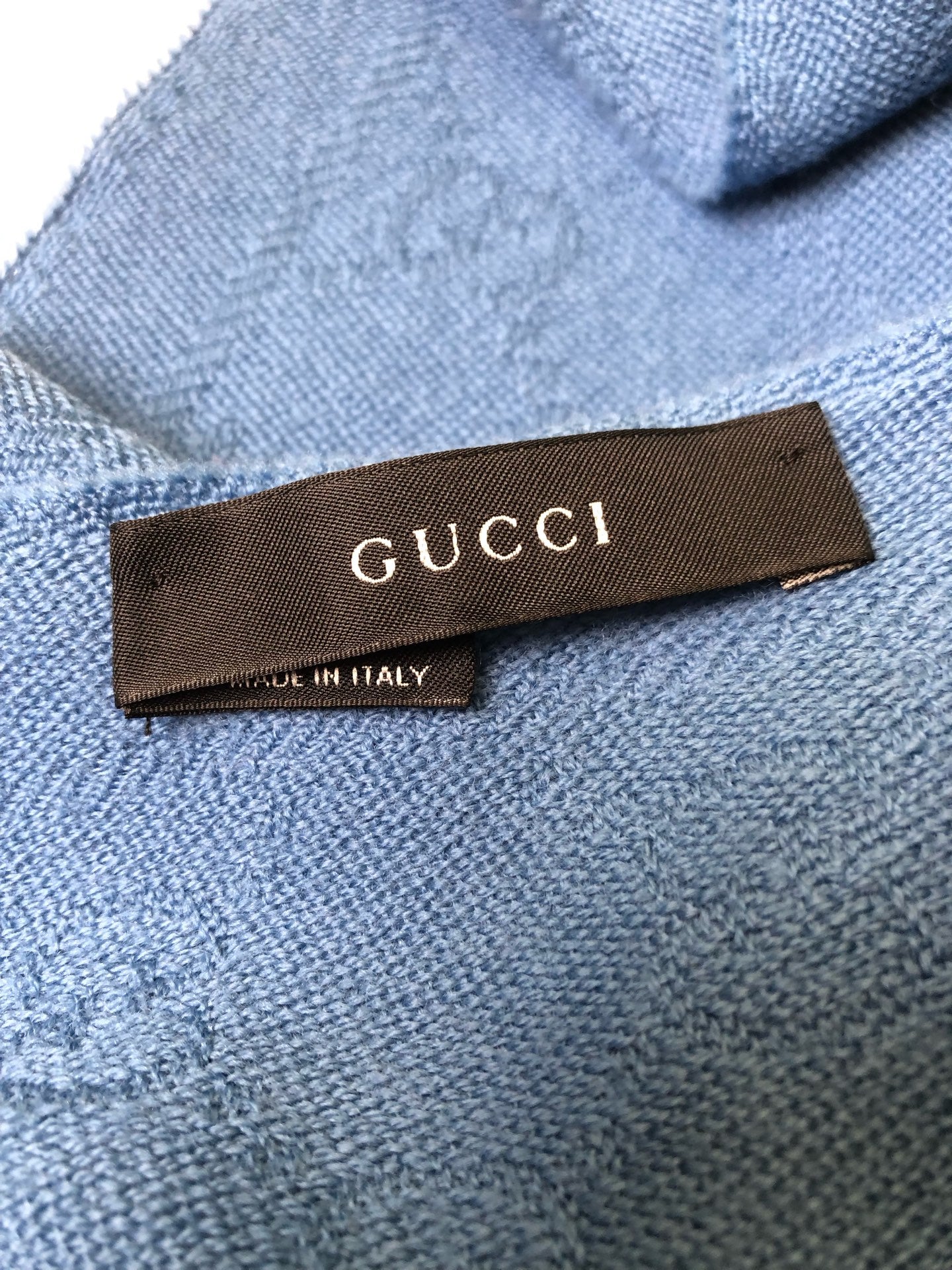 Gucci Blue Scarf