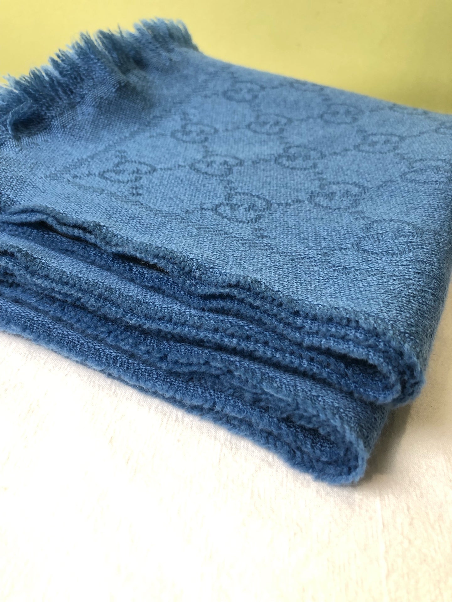 Gucci Blue Scarf
