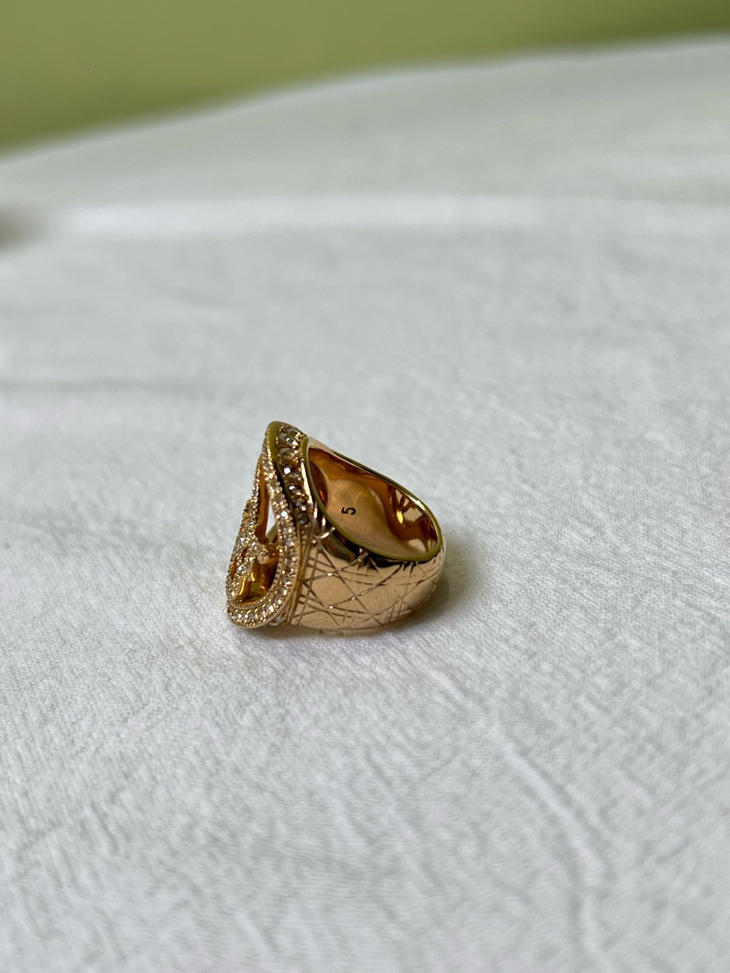 Dior Gold Ring