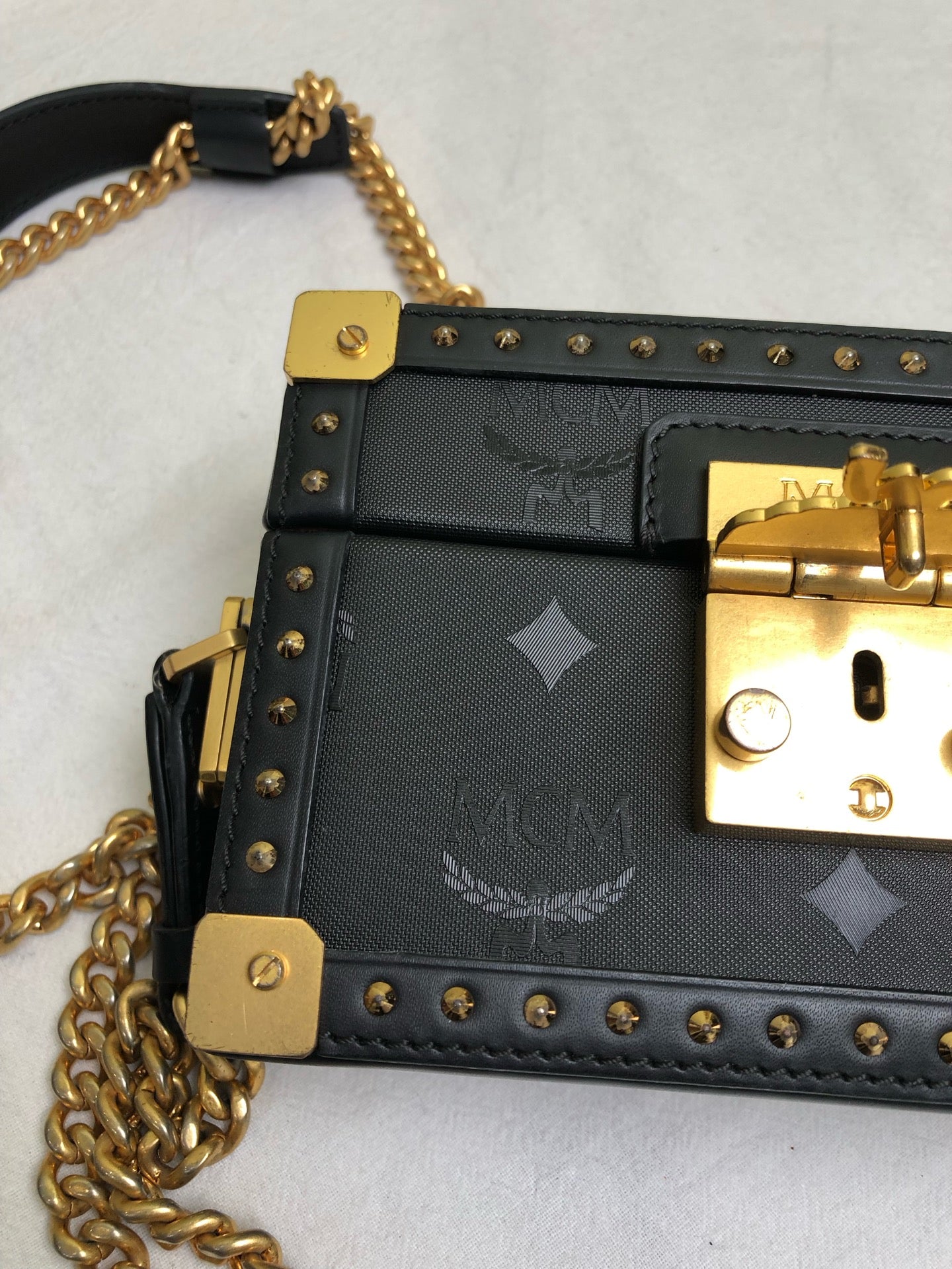 MCM Black Crossbody