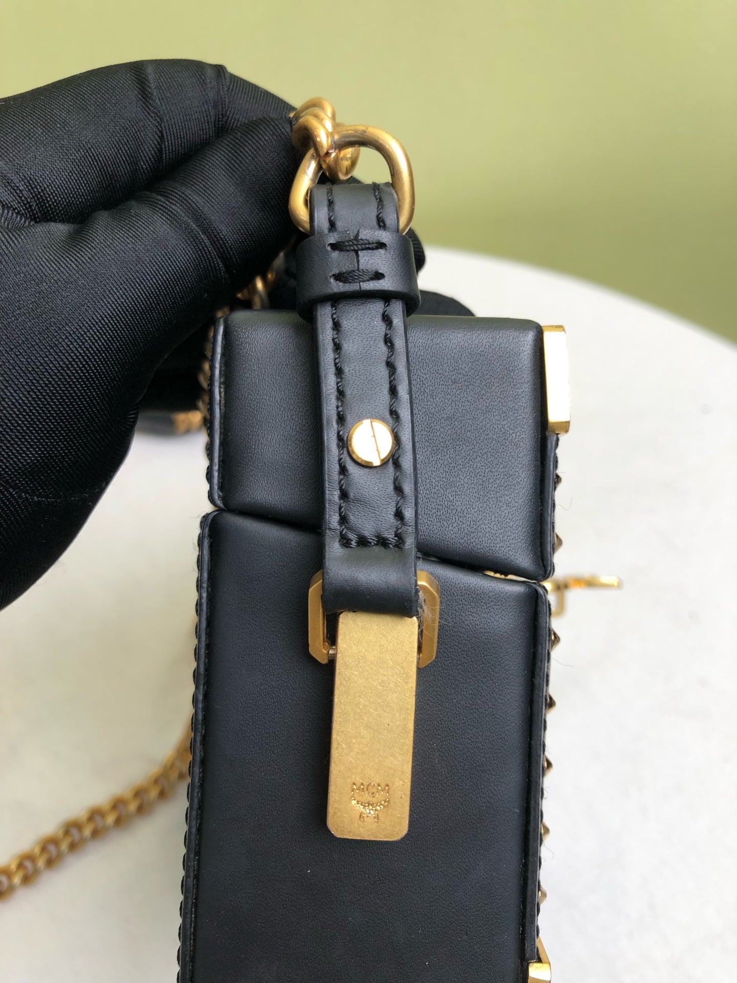 MCM Black Crossbody
