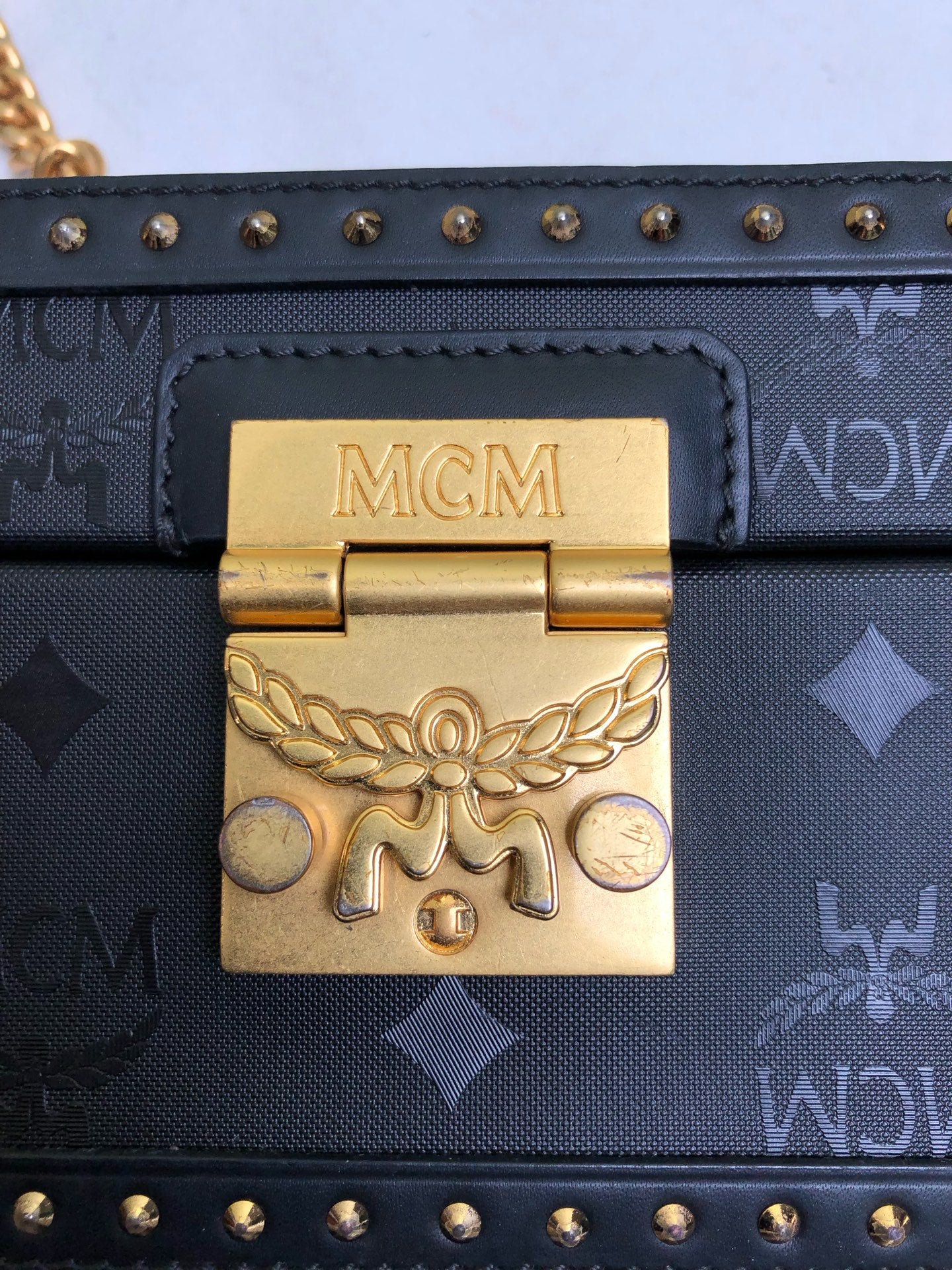 MCM Black Crossbody