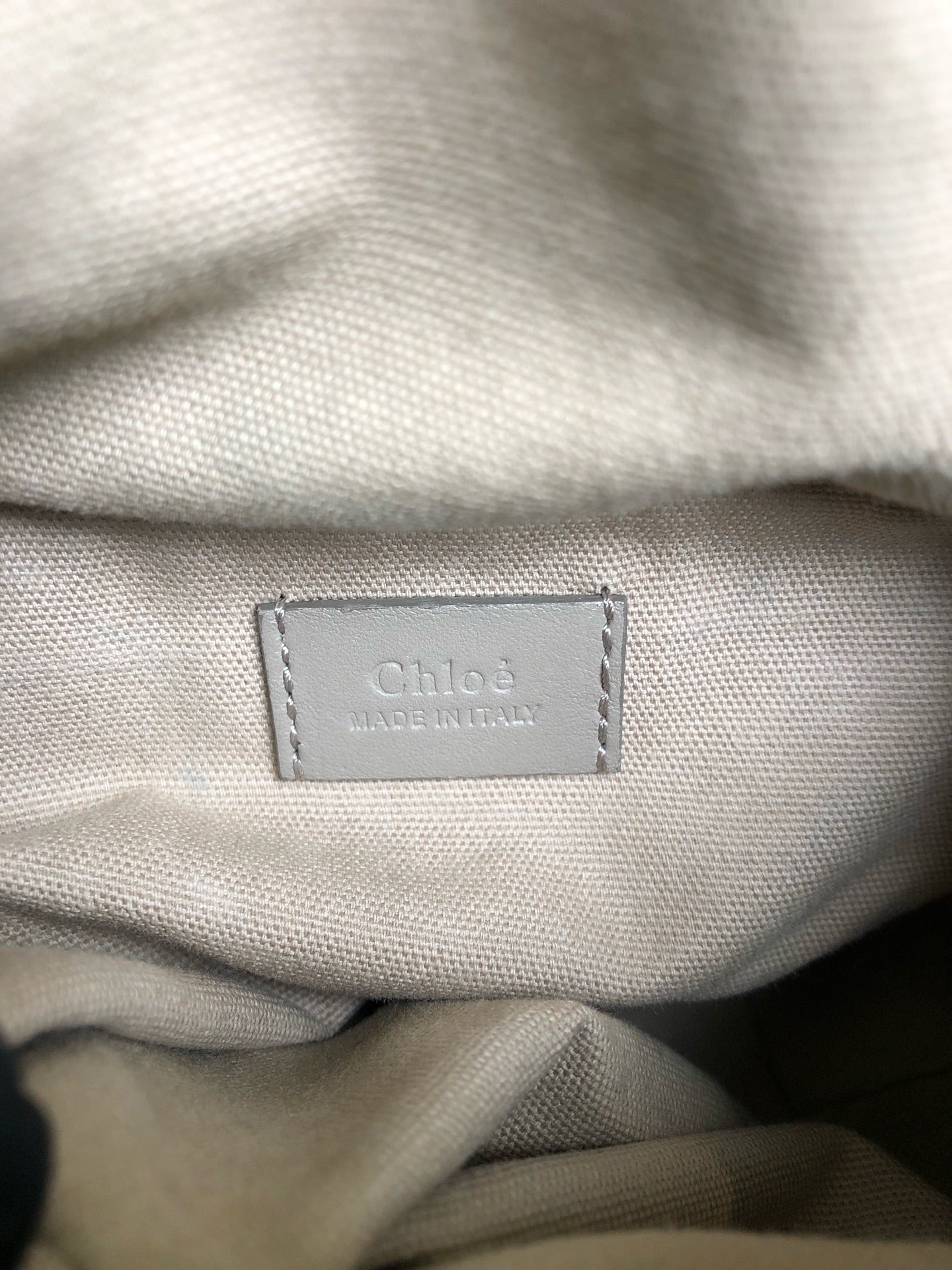 Chloe Gray Bucket & Drawstring Bag