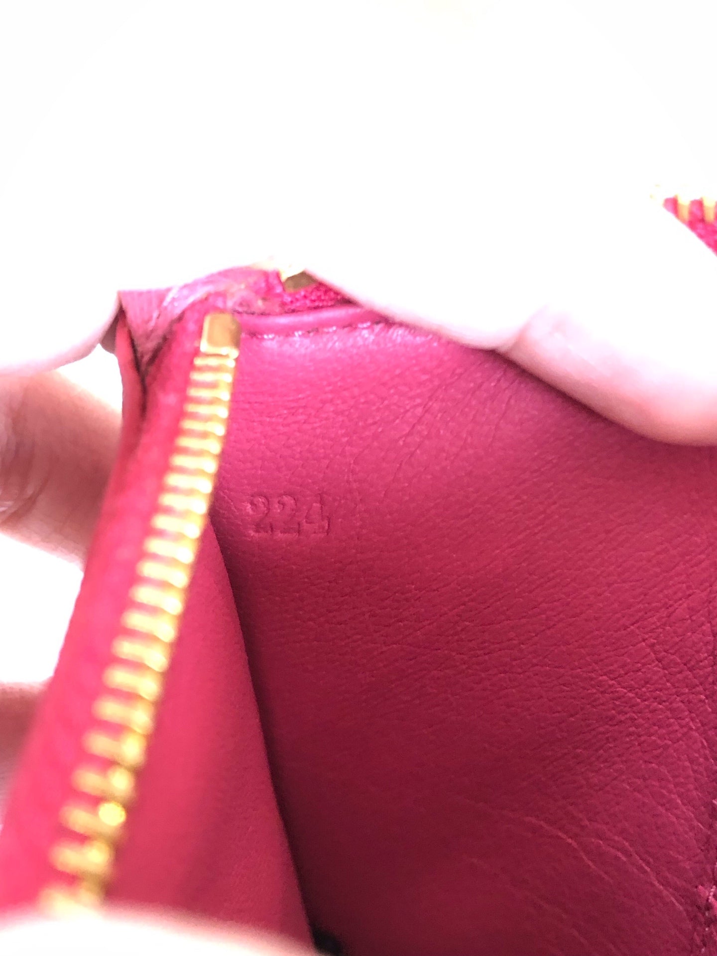 Prada Red Clutch