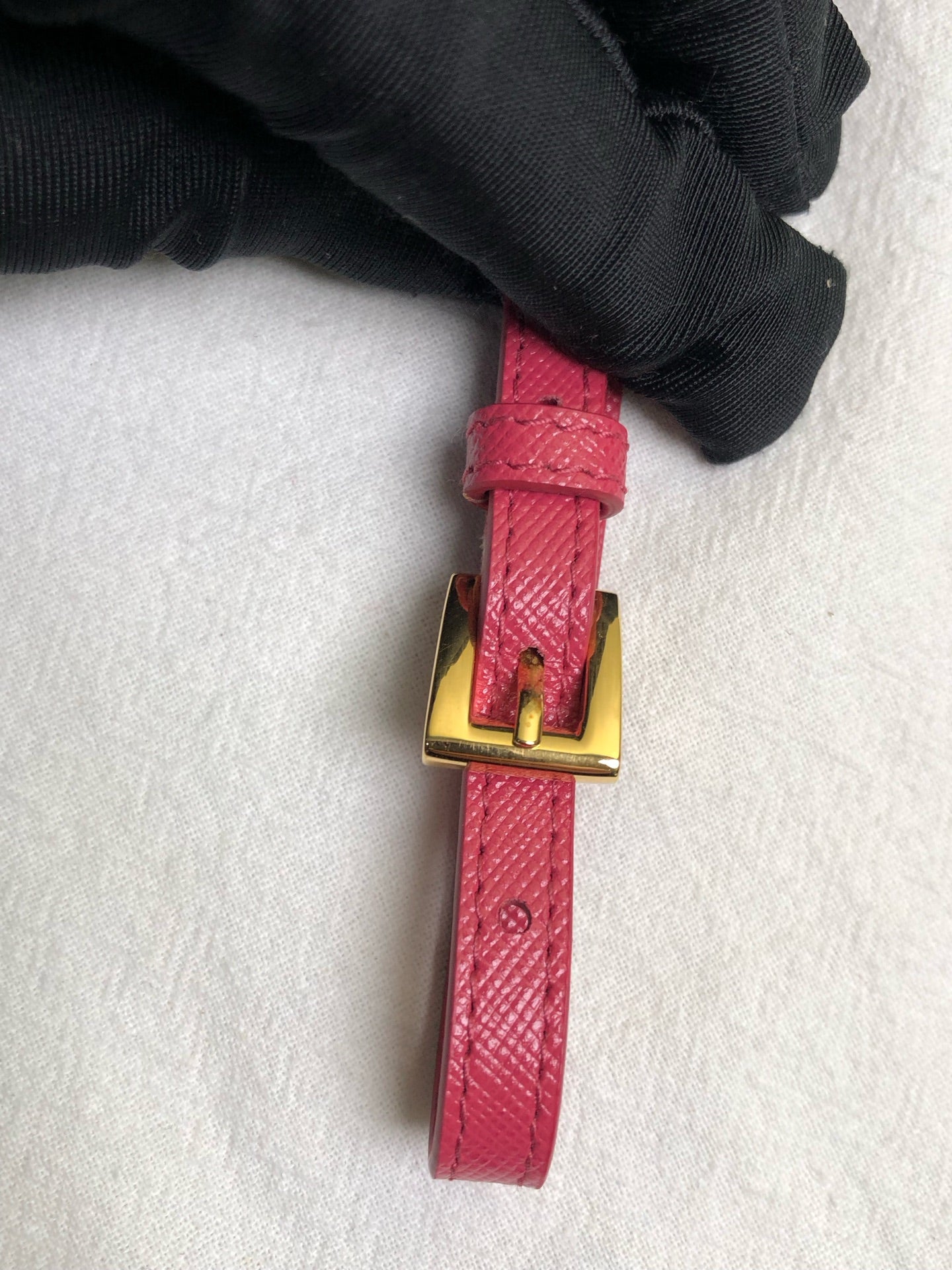 Prada Red Clutch
