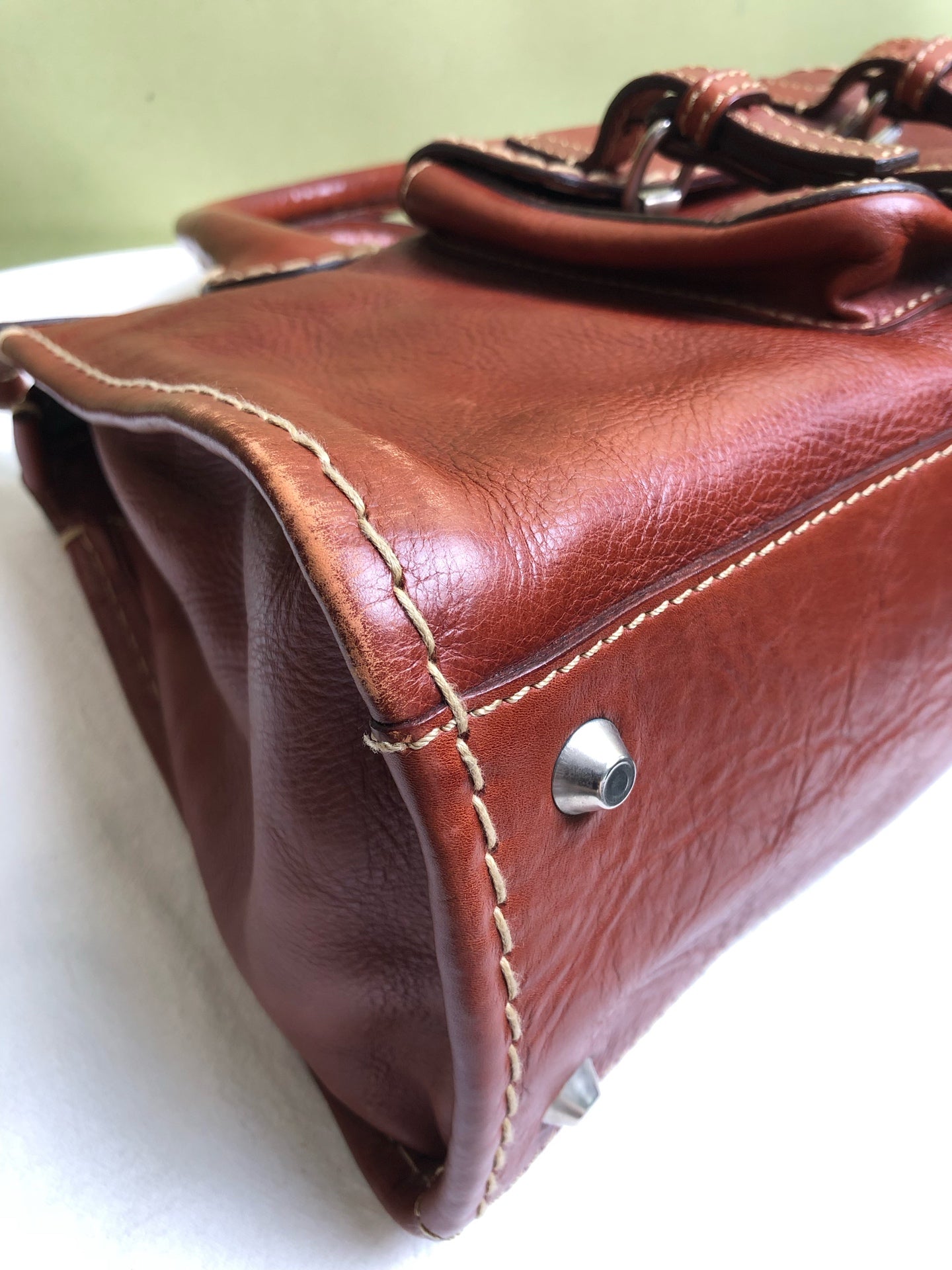 Chloe Brown Messenger Bag