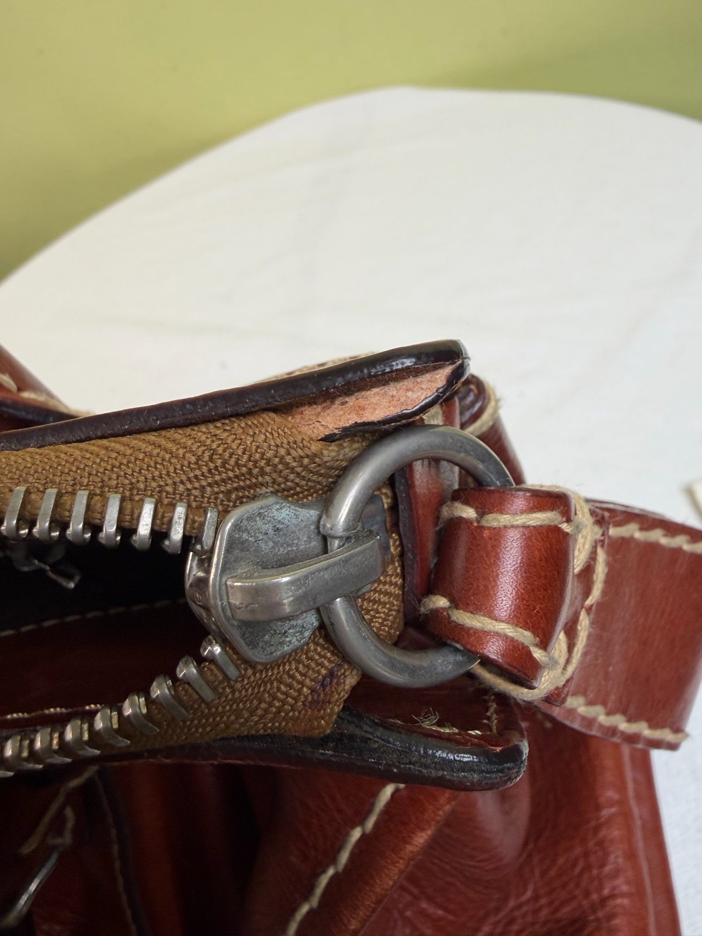 Chloe Brown Messenger Bag