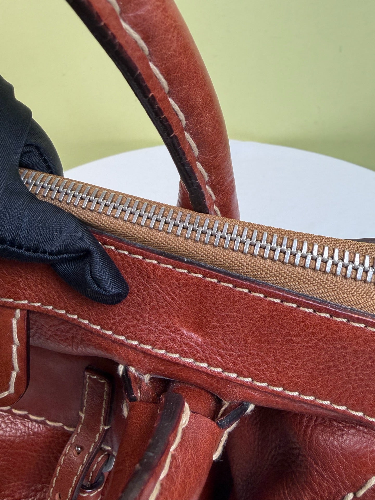 Chloe Brown Messenger Bag