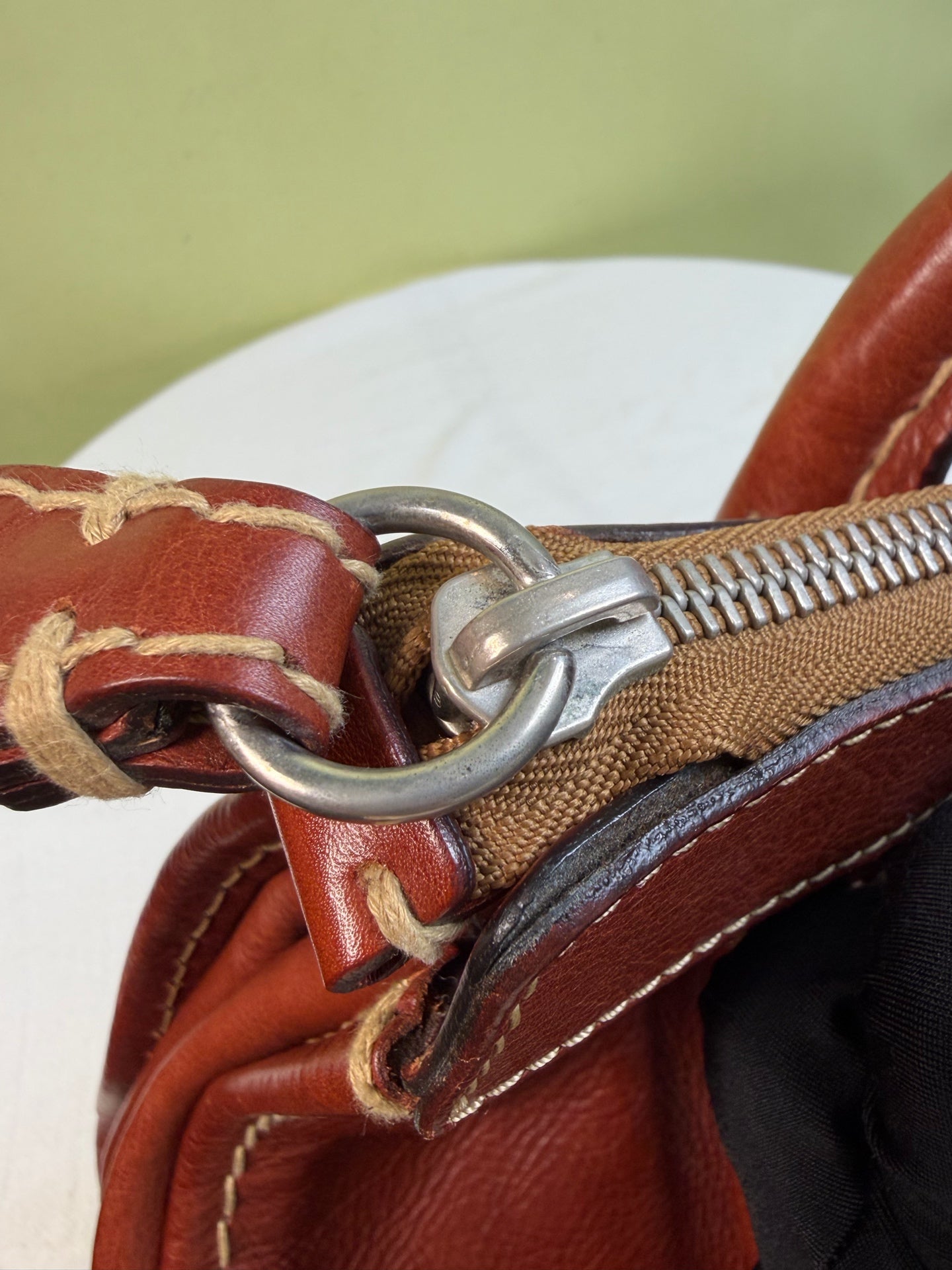 Chloe Brown Messenger Bag