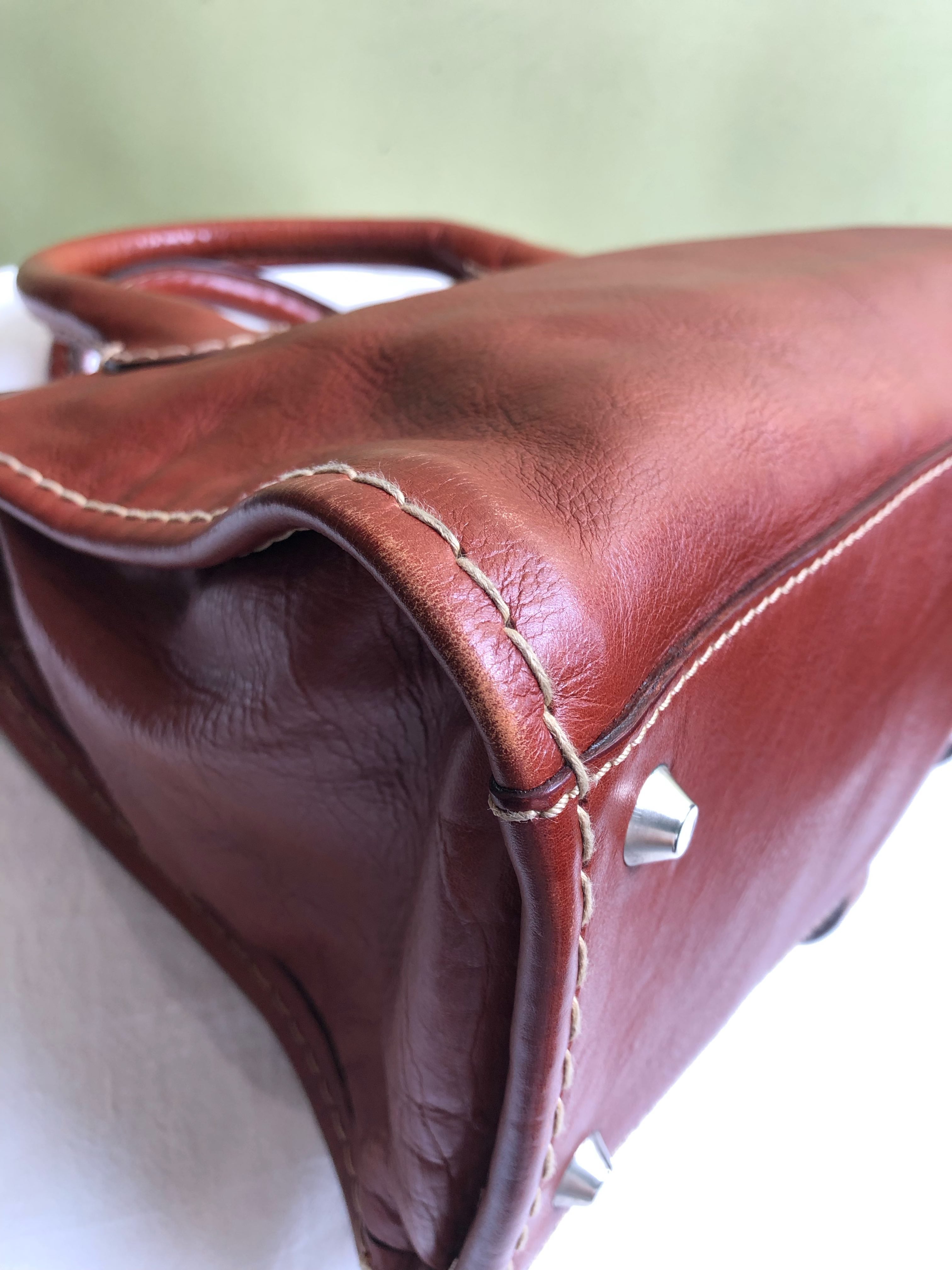 Chloe Brown Messenger Bag