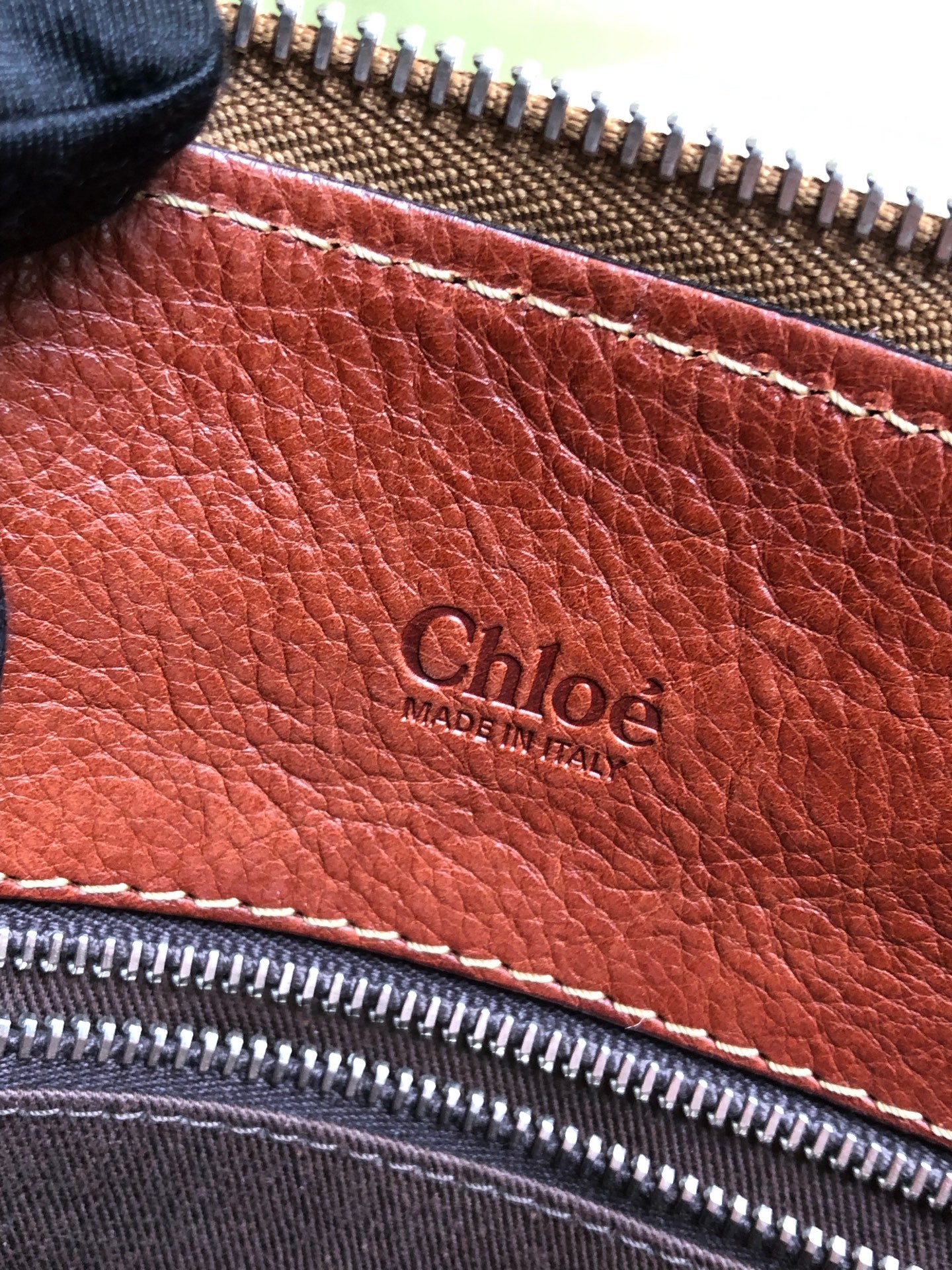 Chloe Brown Messenger Bag