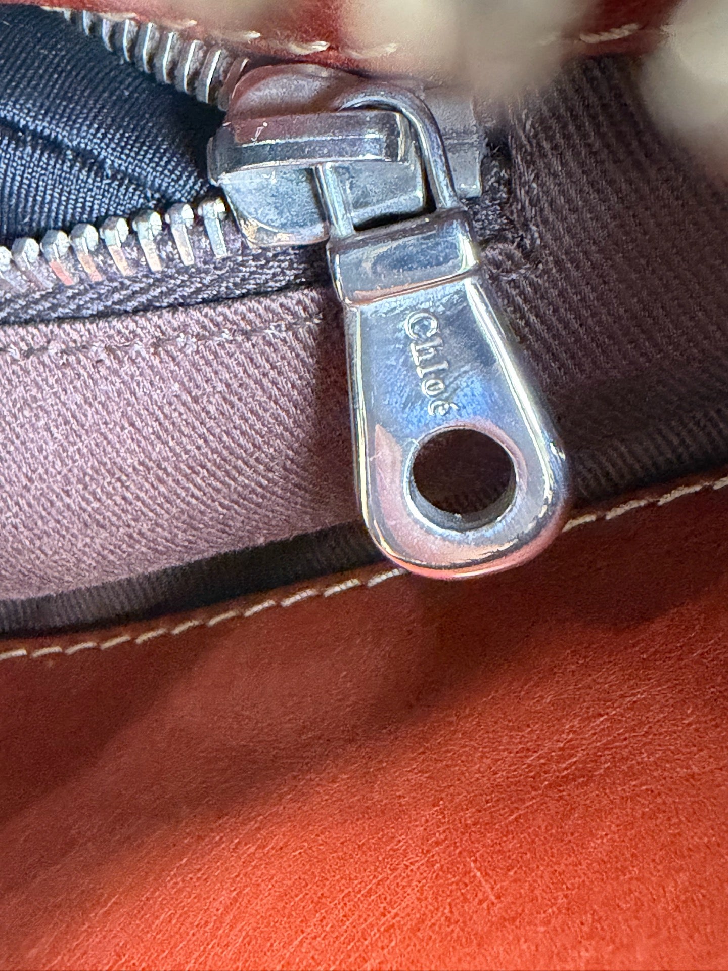 Chloe Brown Messenger Bag
