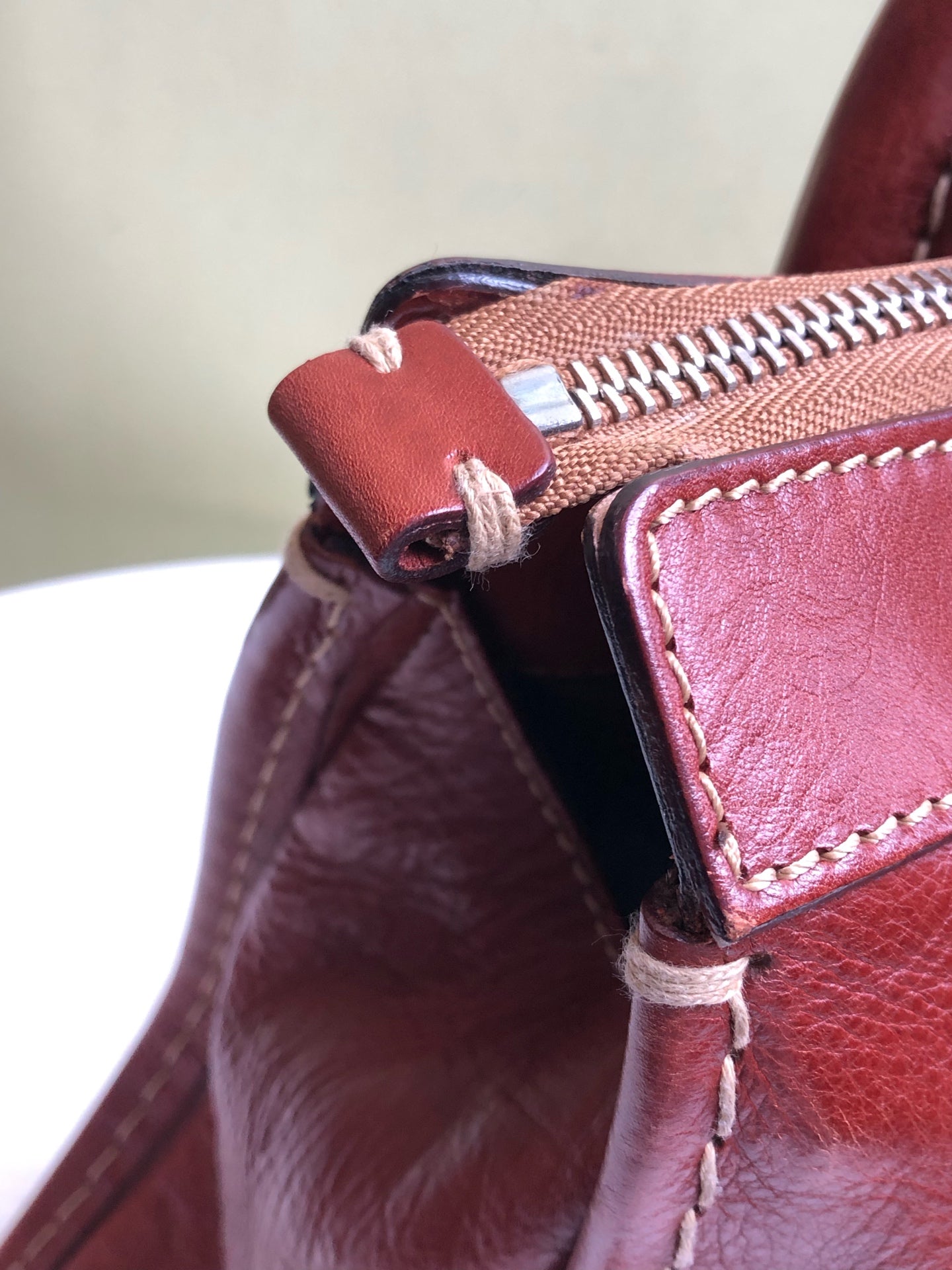 Chloe Brown Messenger Bag