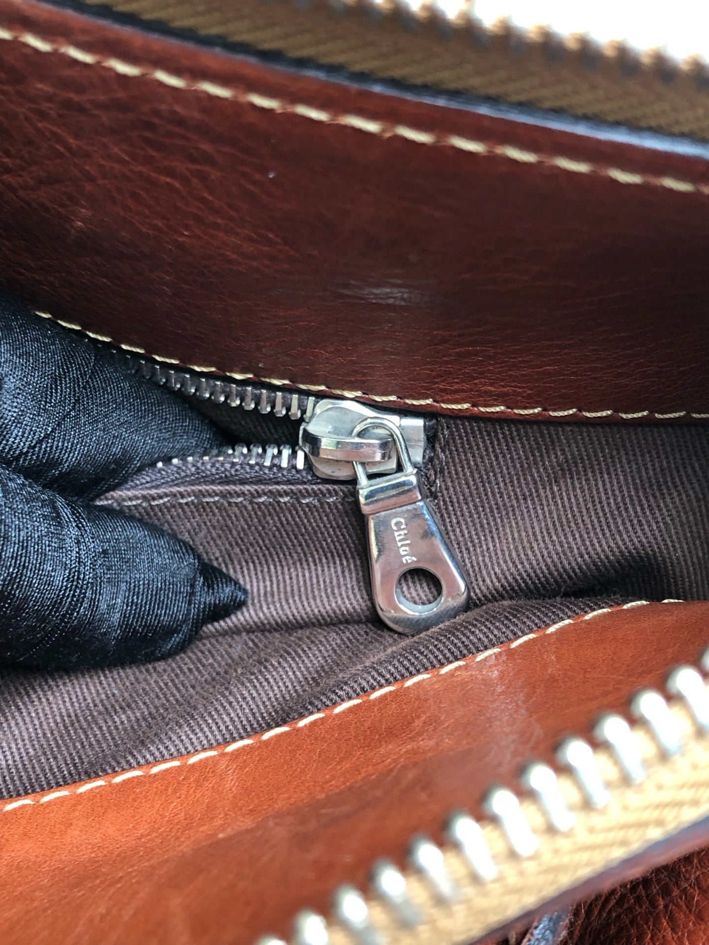 Chloe Brown Messenger Bag