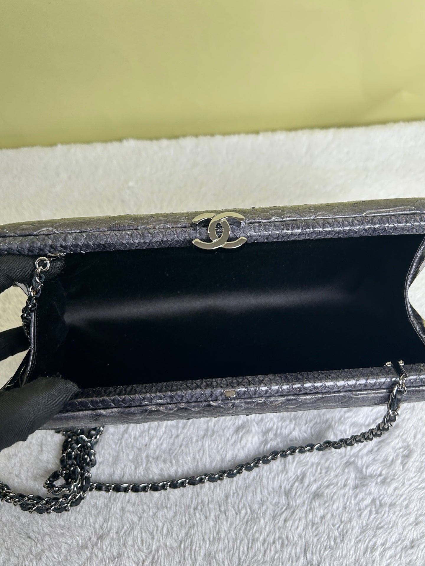 Chanel Gray Crossbody
