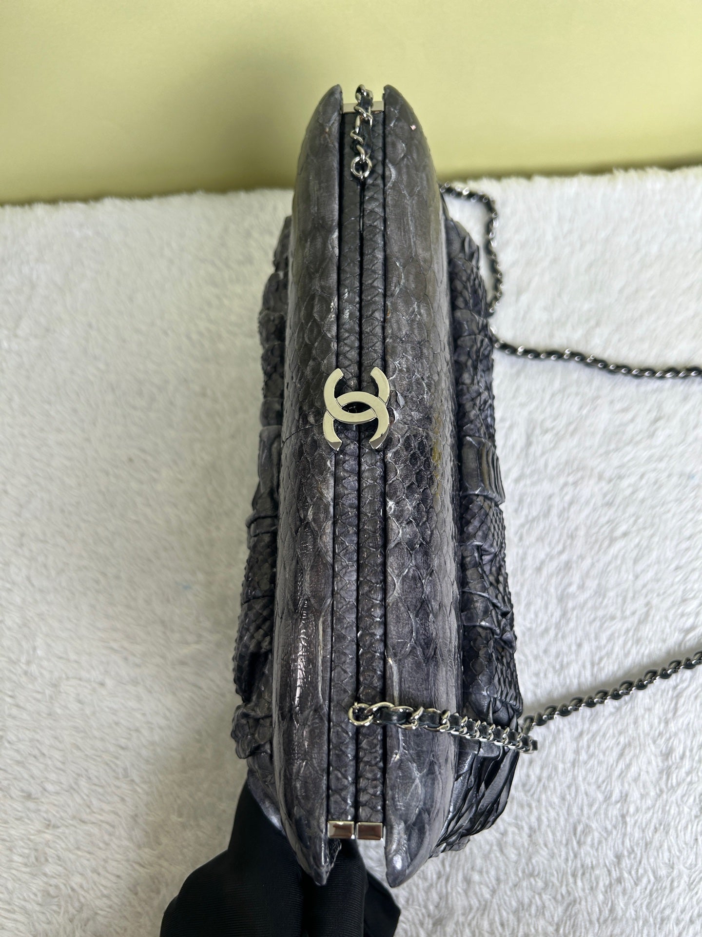 Chanel Gray Crossbody