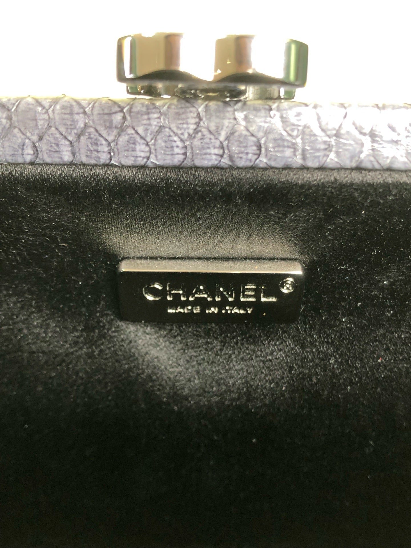 Chanel Gray Crossbody