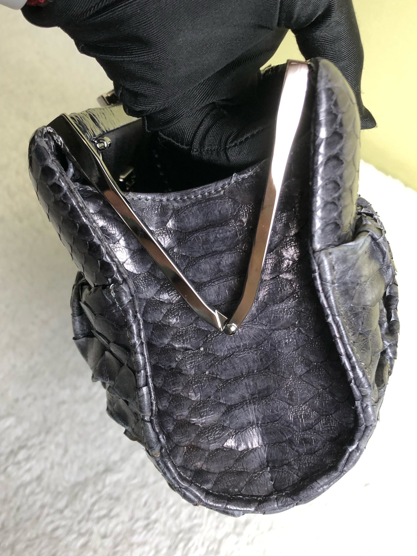 Chanel Gray Crossbody