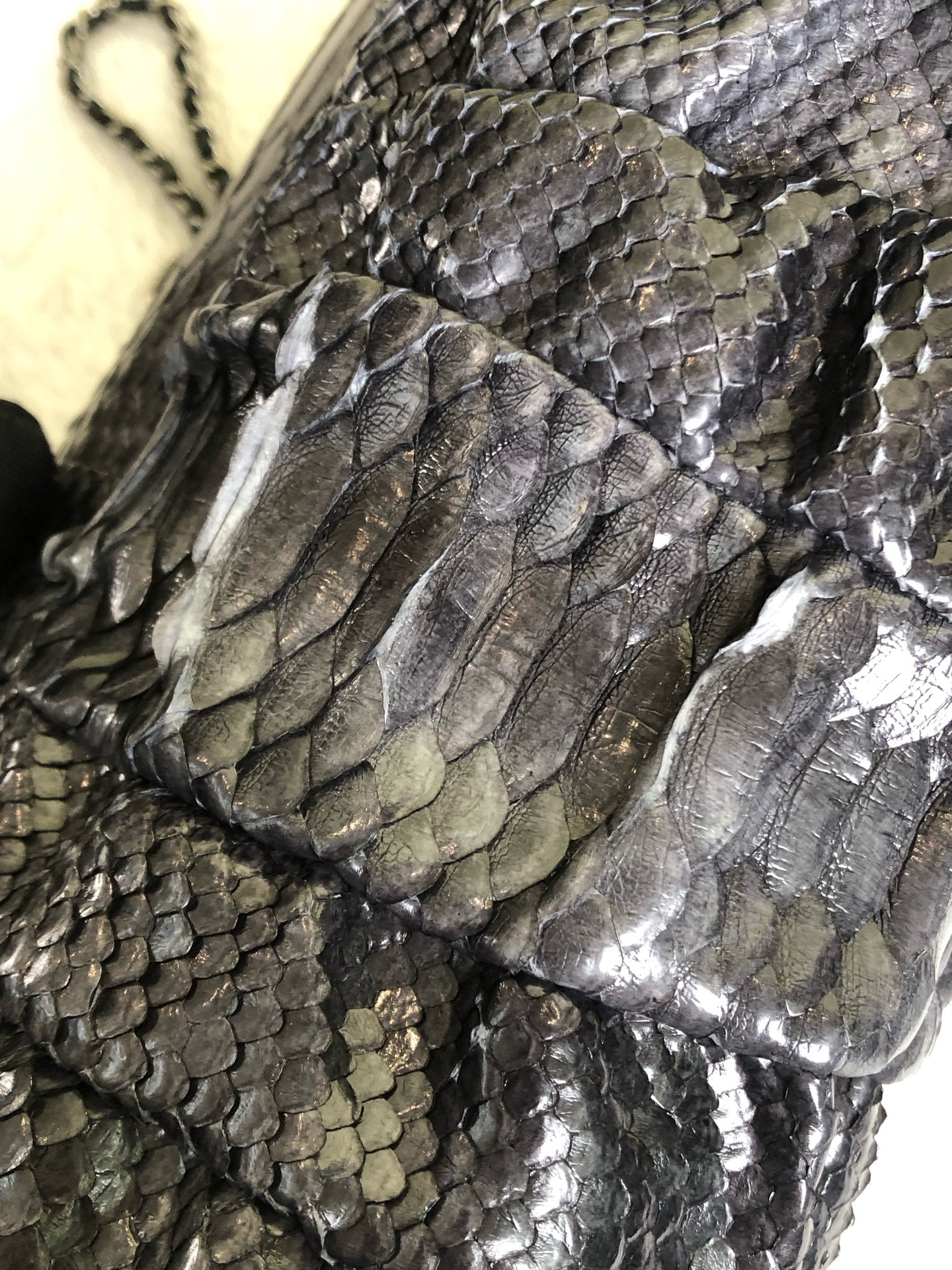 Chanel Gray Crossbody