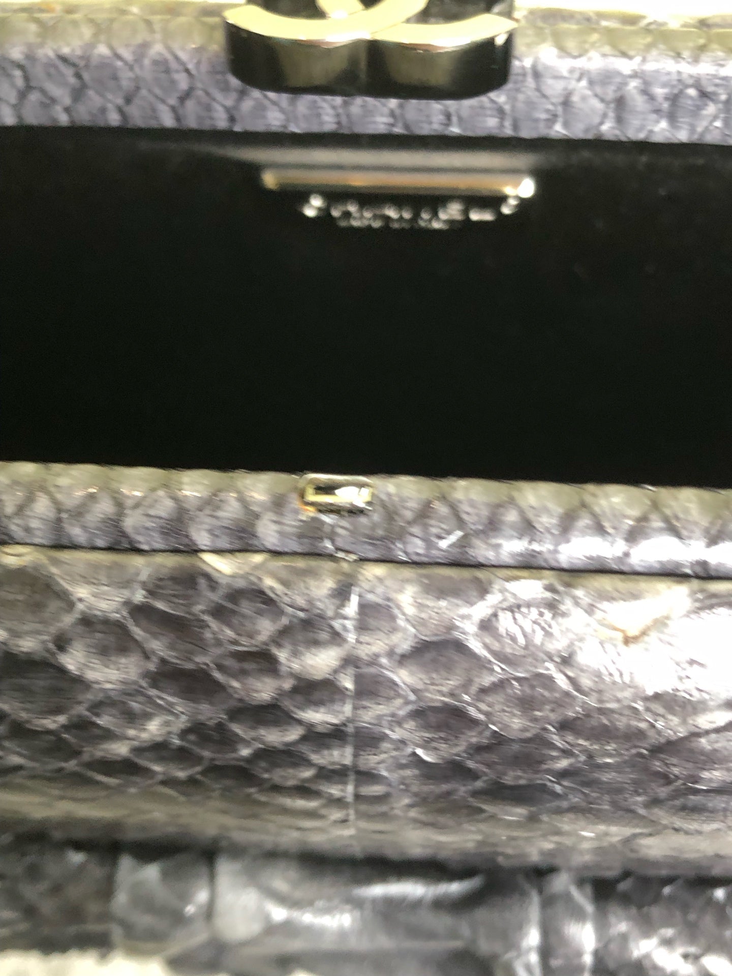 Chanel Gray Crossbody