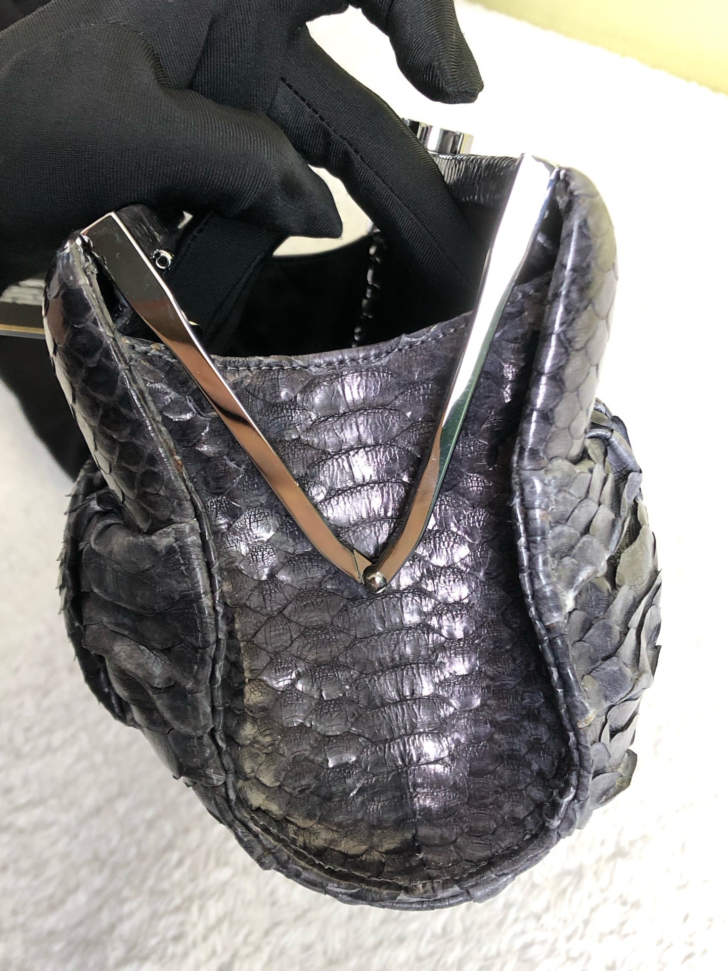 Chanel Gray Crossbody