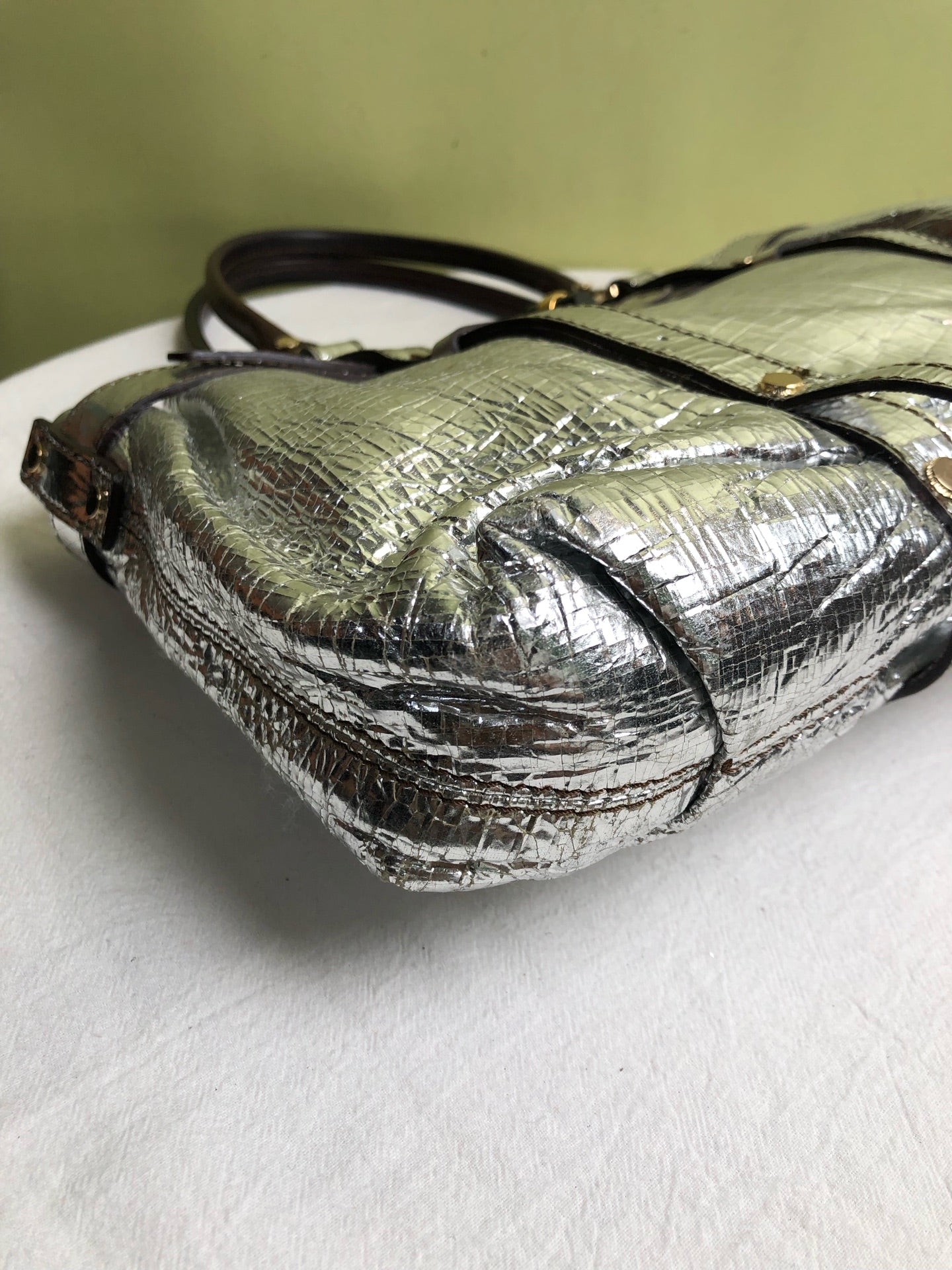 LANVIN/浪凡 Silver Satchel