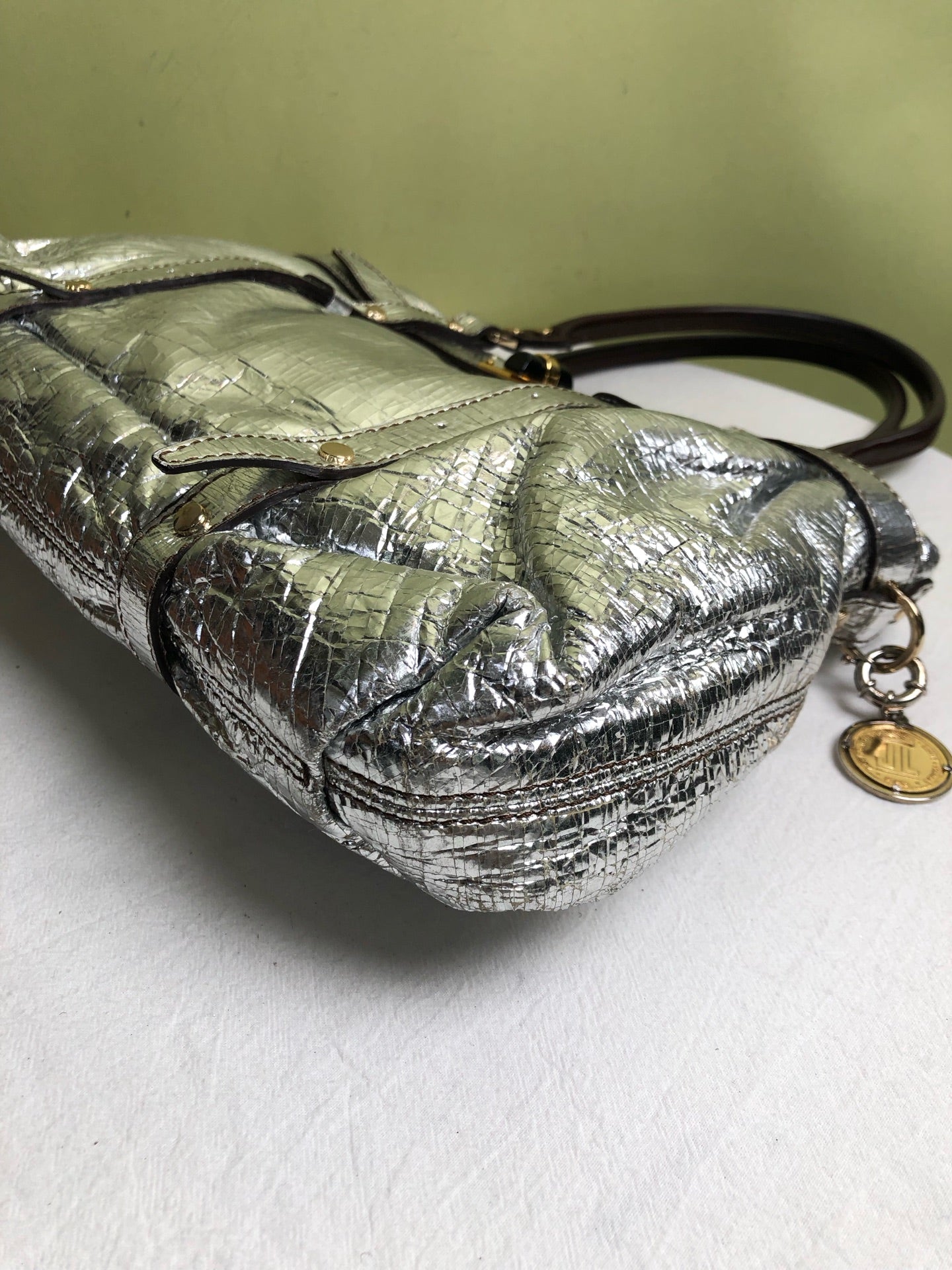 LANVIN/浪凡 Silver Satchel