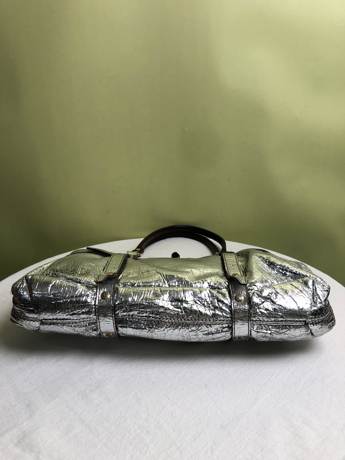 LANVIN/浪凡 Silver Satchel