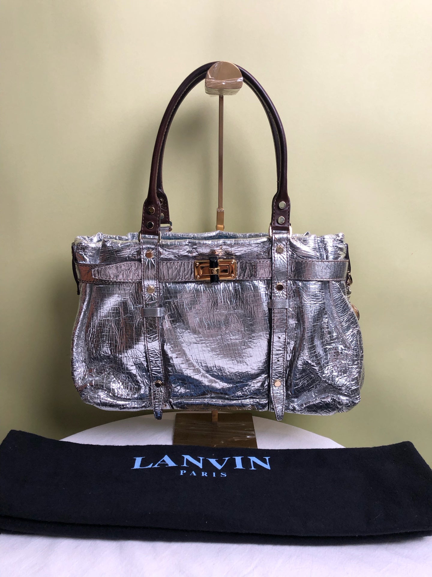 LANVIN/浪凡 Silver Satchel