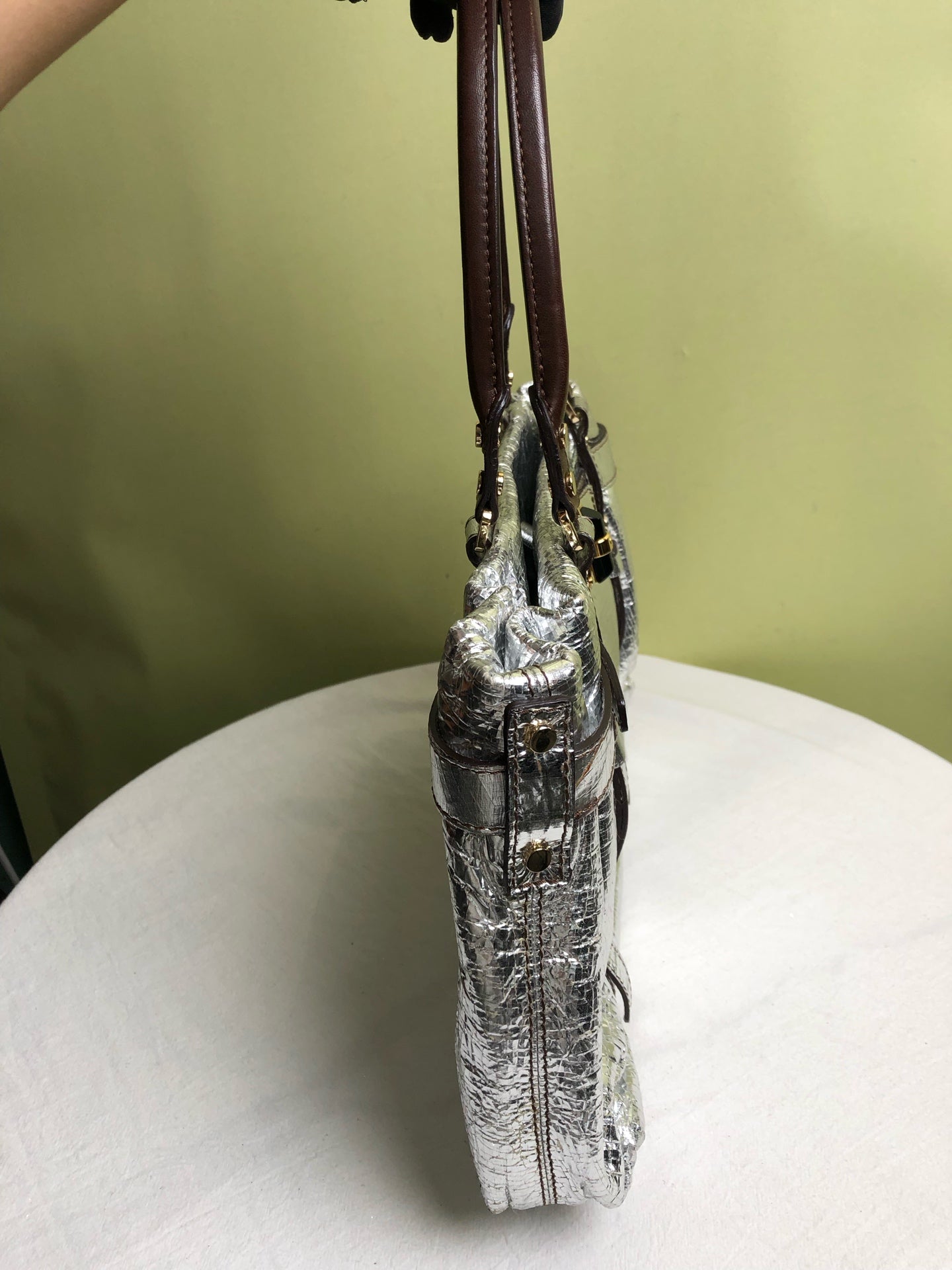 LANVIN/浪凡 Silver Satchel