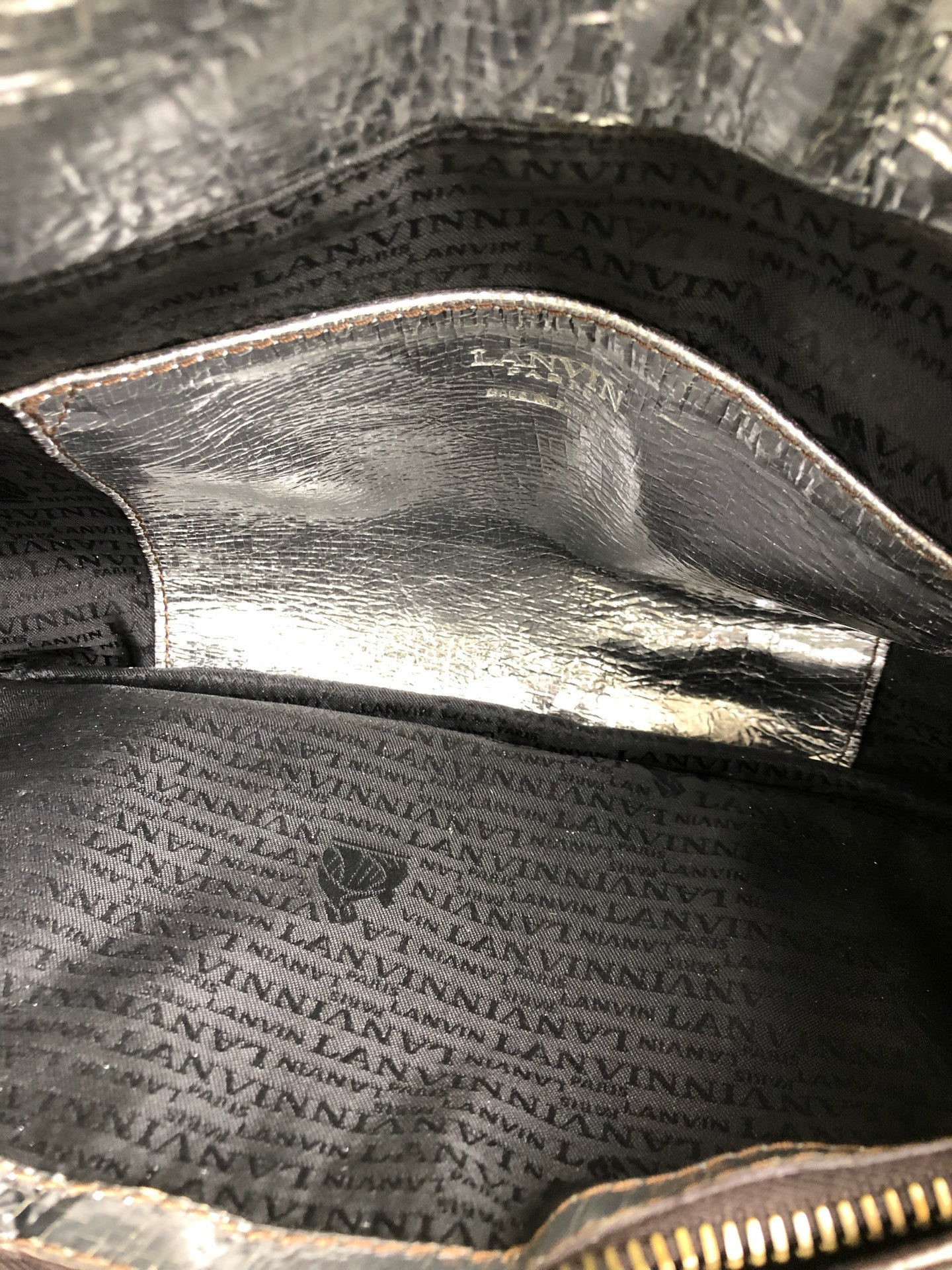 LANVIN/浪凡 Silver Satchel