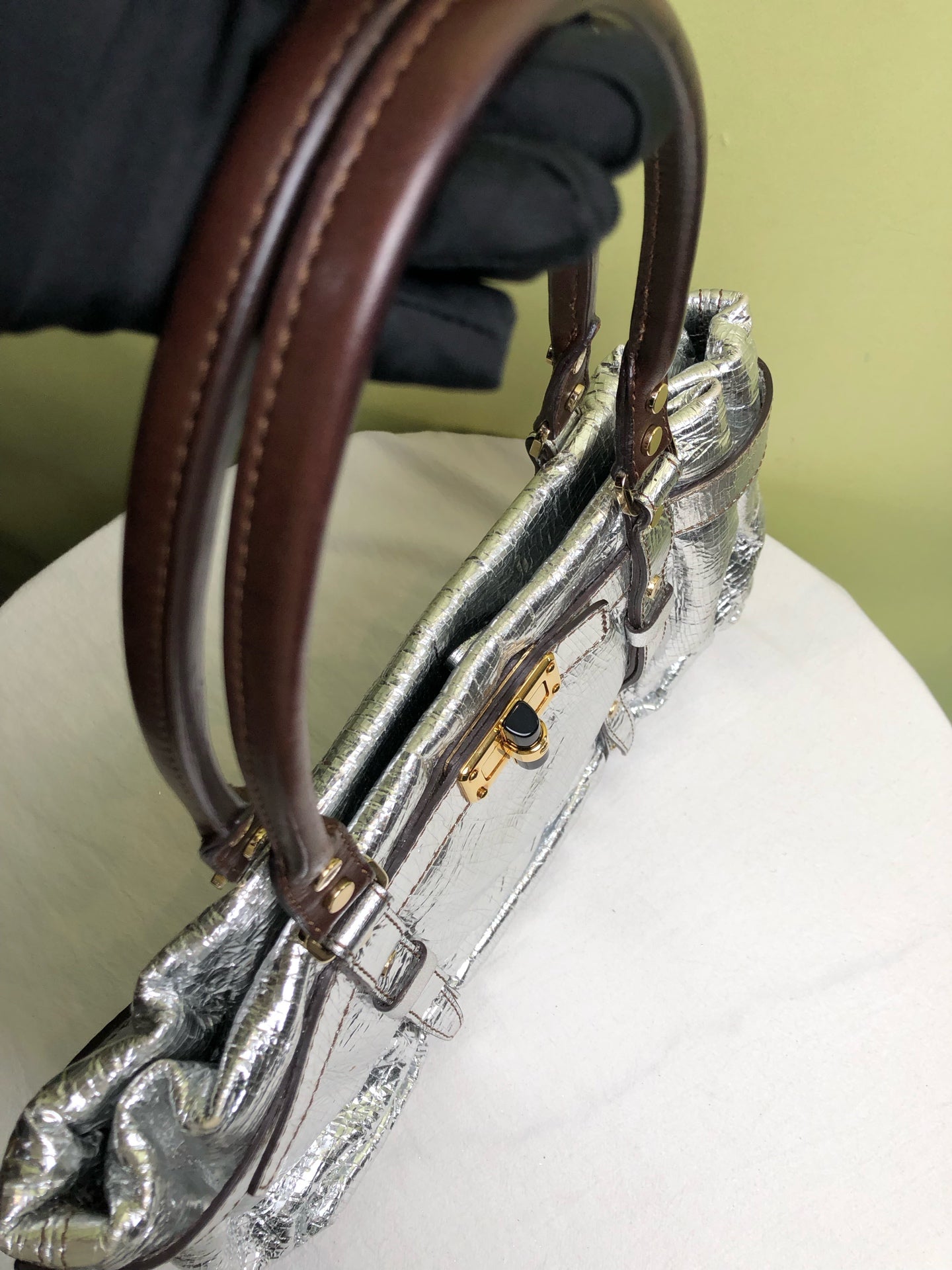 LANVIN/浪凡 Silver Satchel