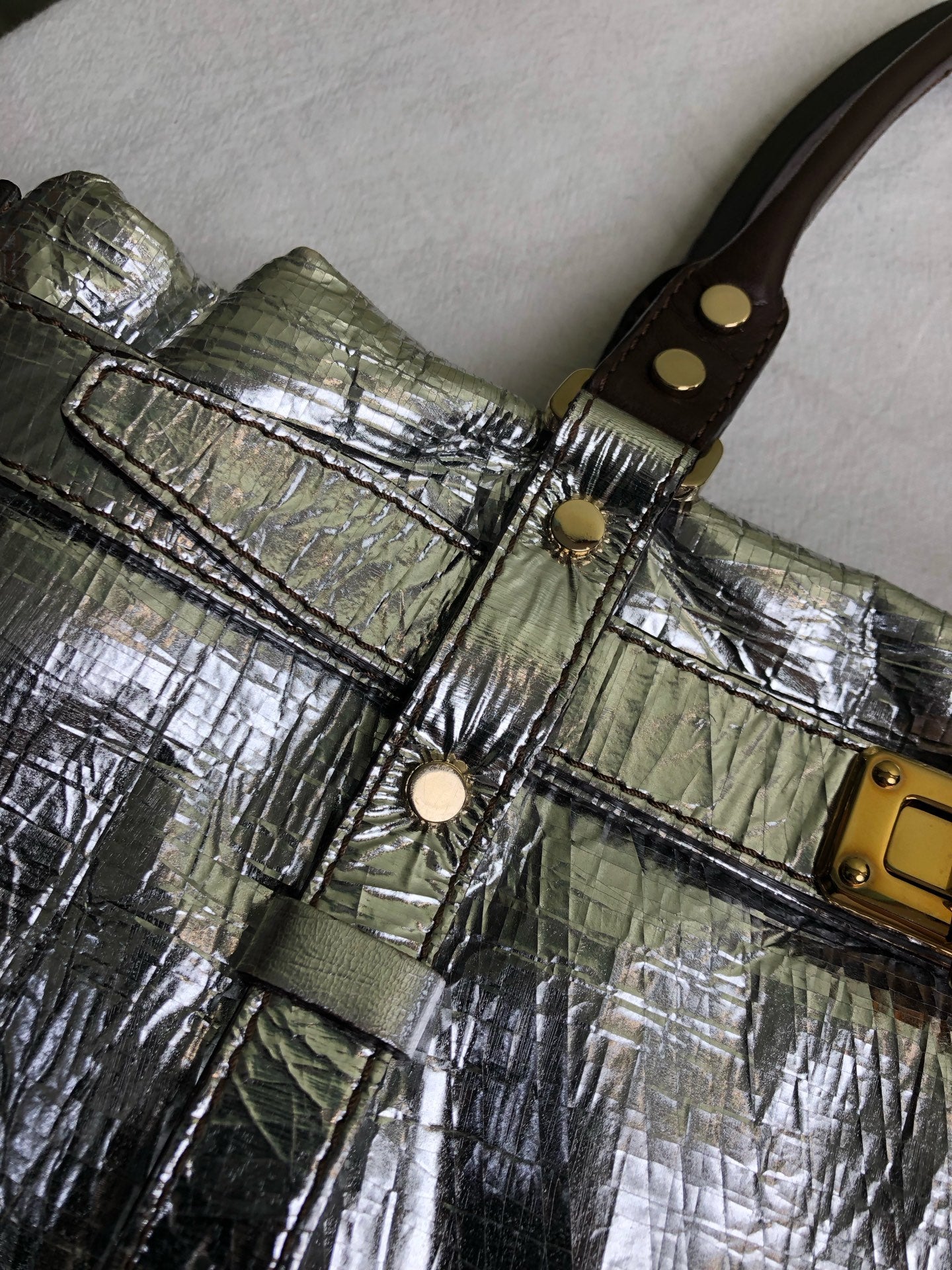 LANVIN/浪凡 Silver Satchel