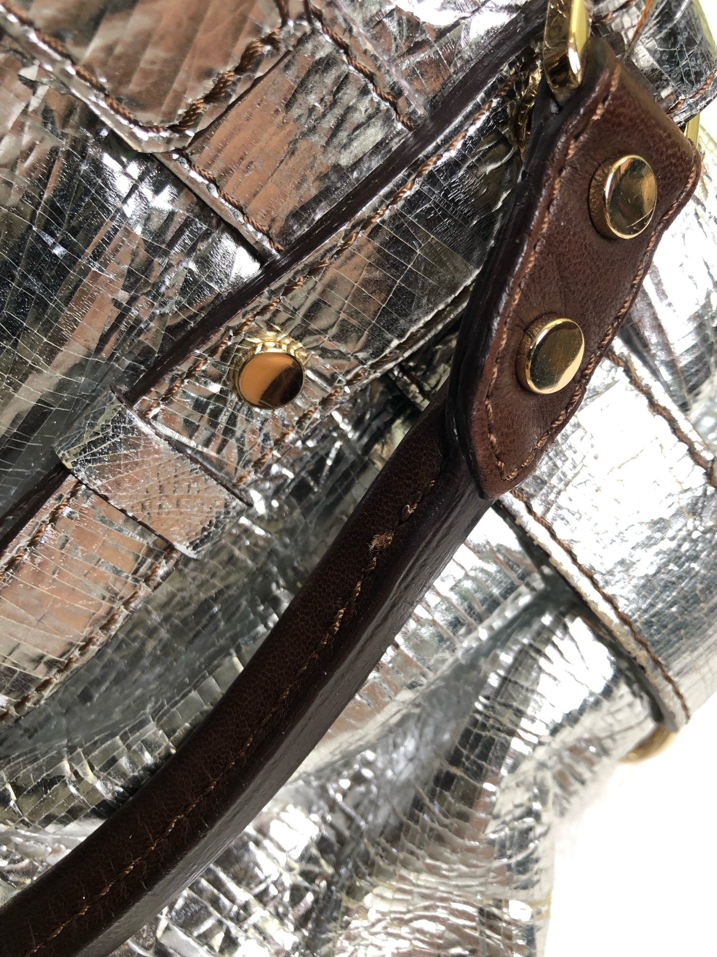LANVIN/浪凡 Silver Satchel