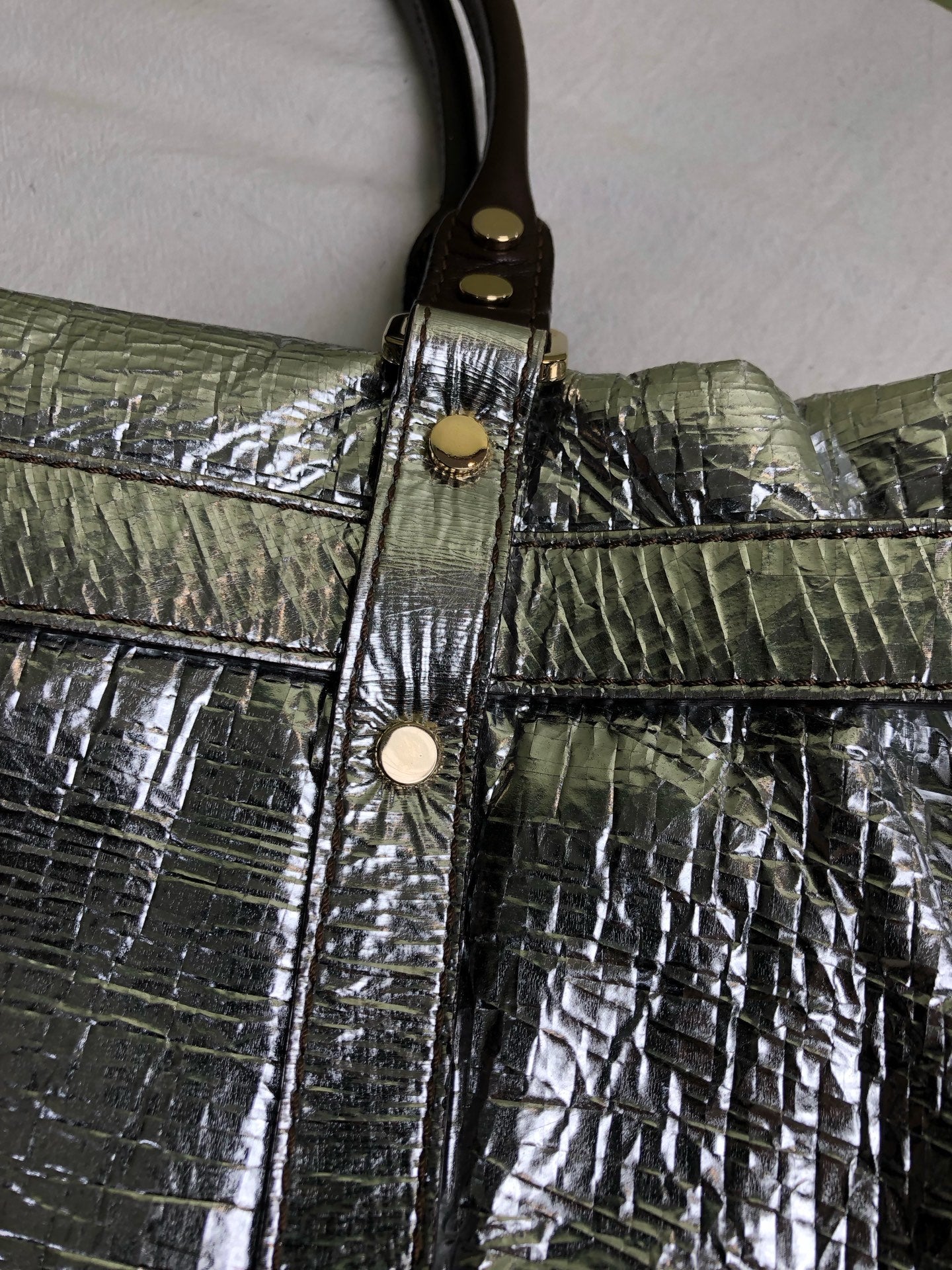 LANVIN/浪凡 Silver Satchel