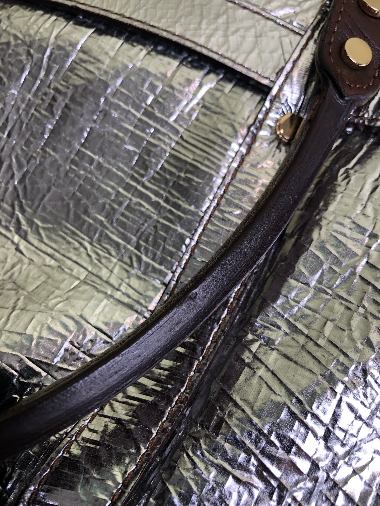 LANVIN/浪凡 Silver Satchel