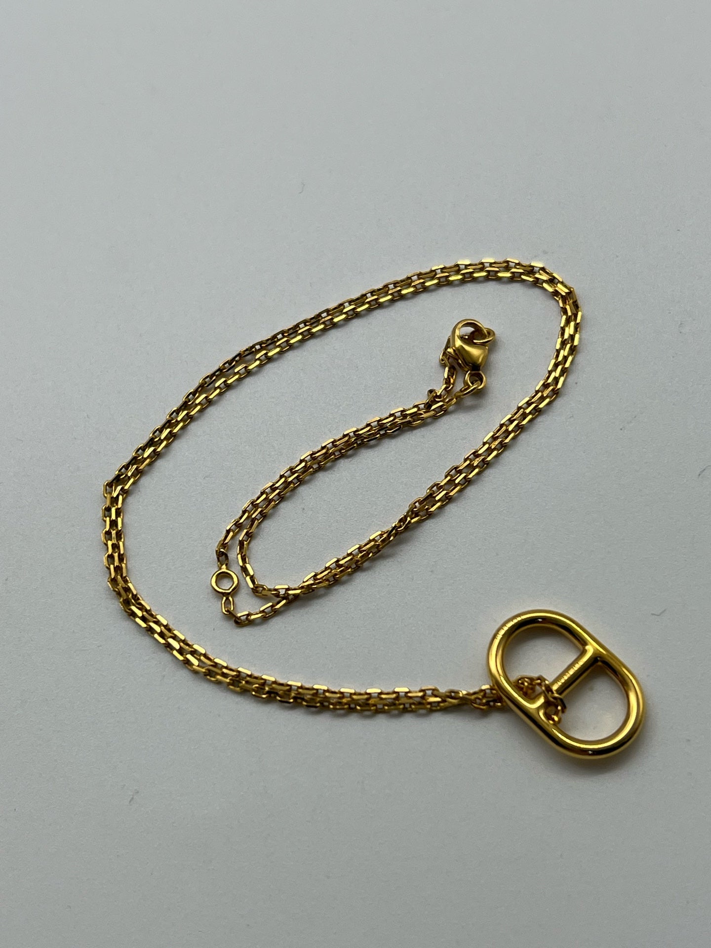 Hermes Gold Necklace