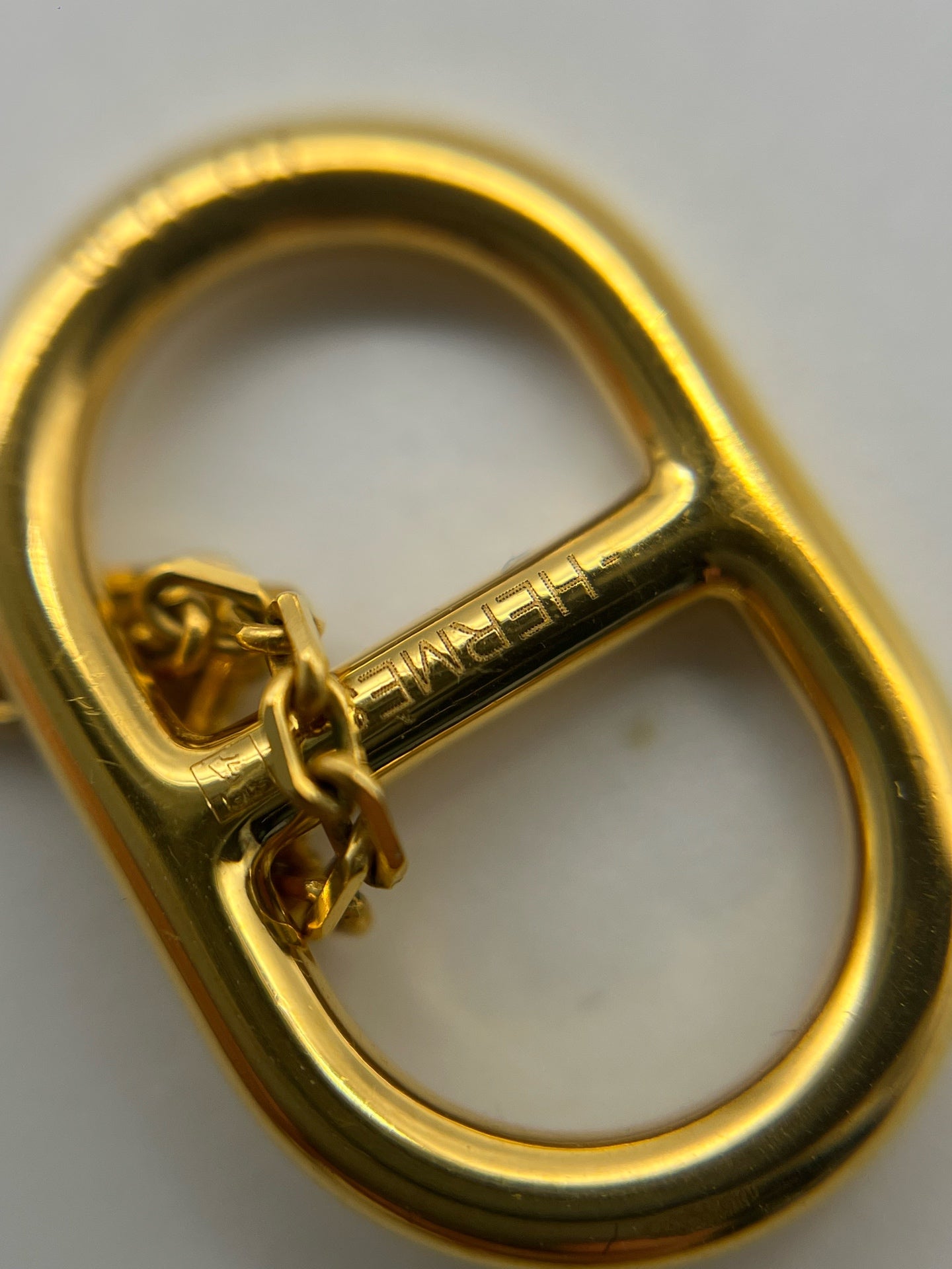 Hermes Gold Necklace