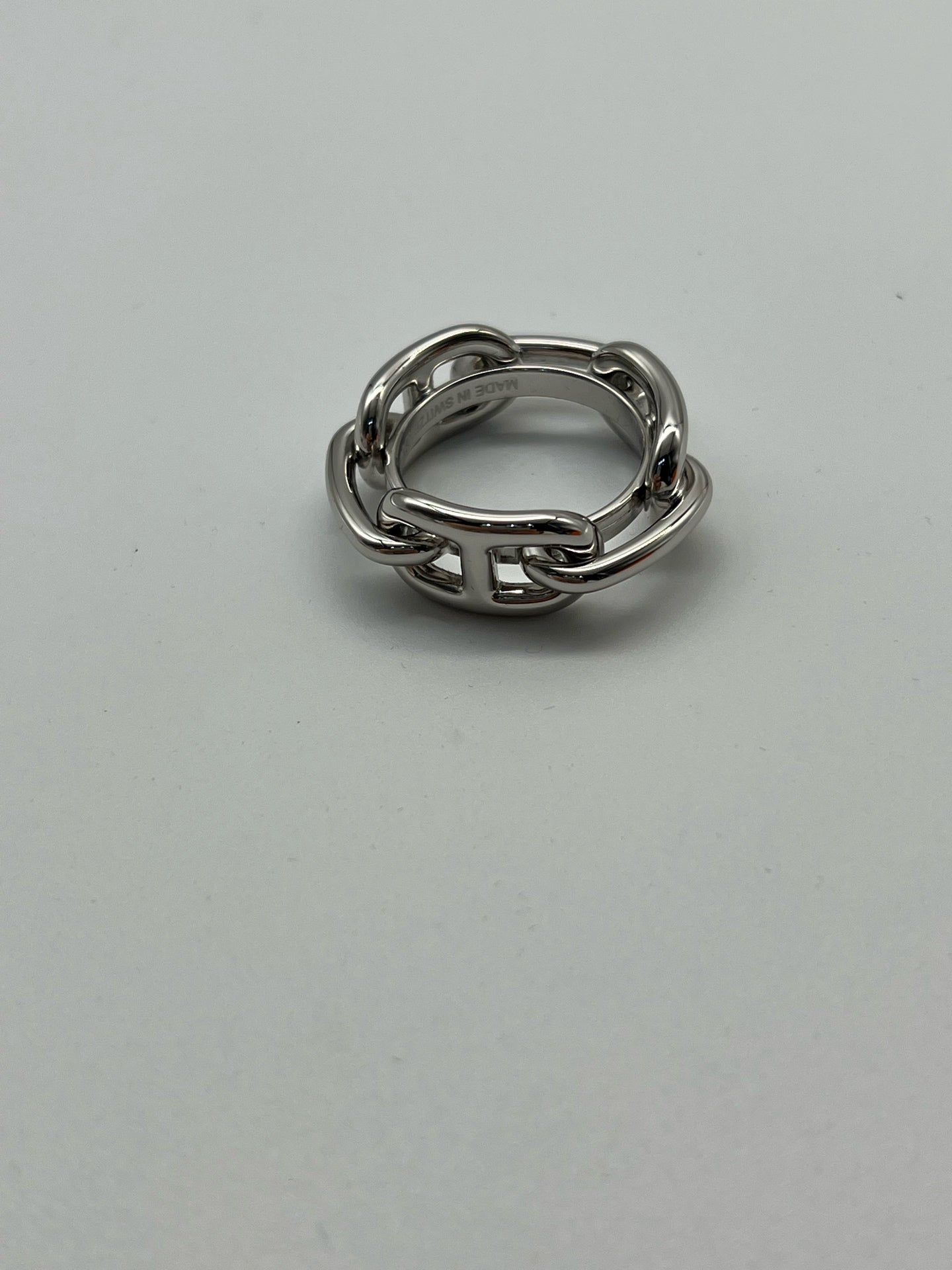 Hermes Silver Ring