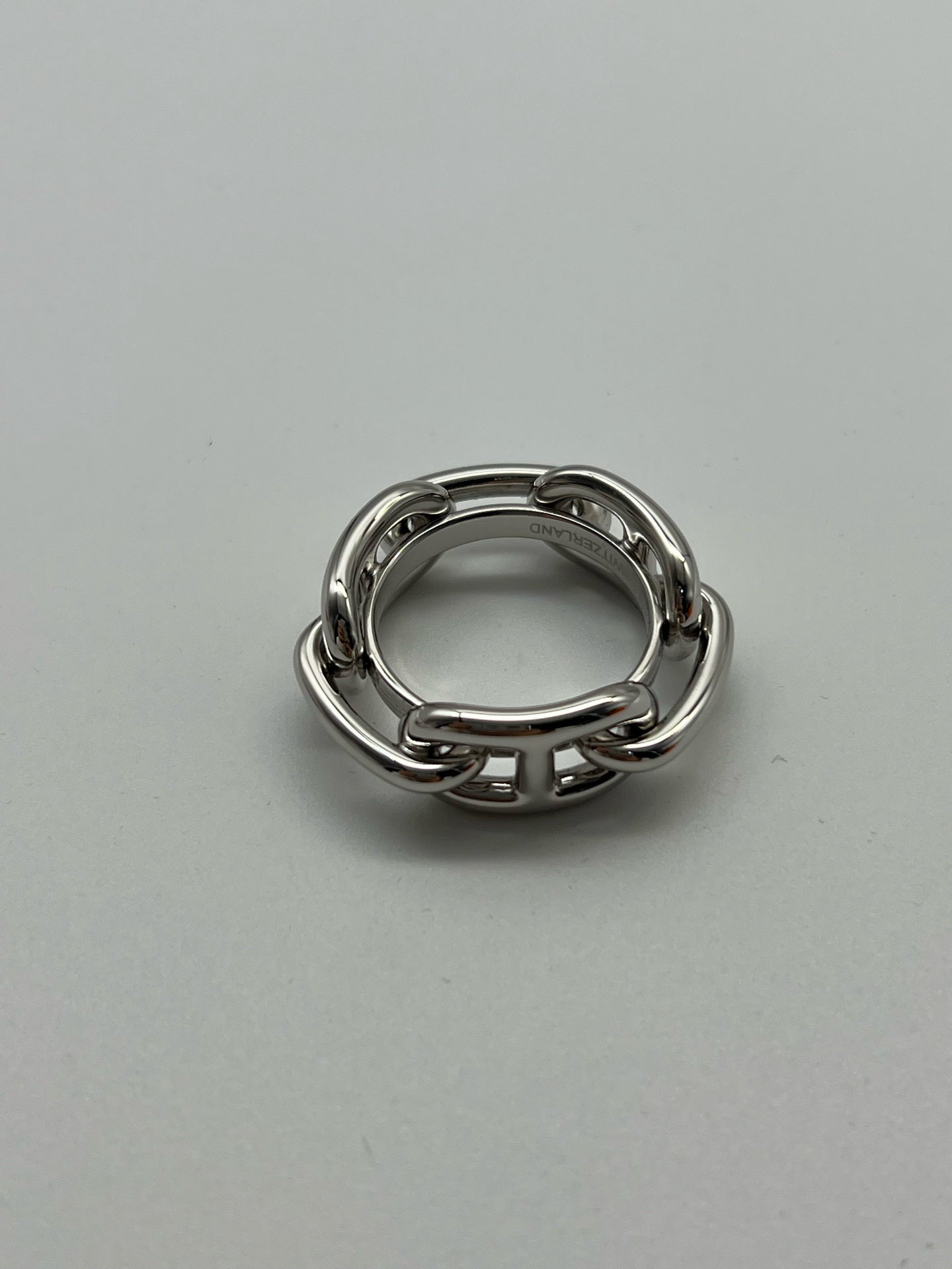 Hermes Silver Ring