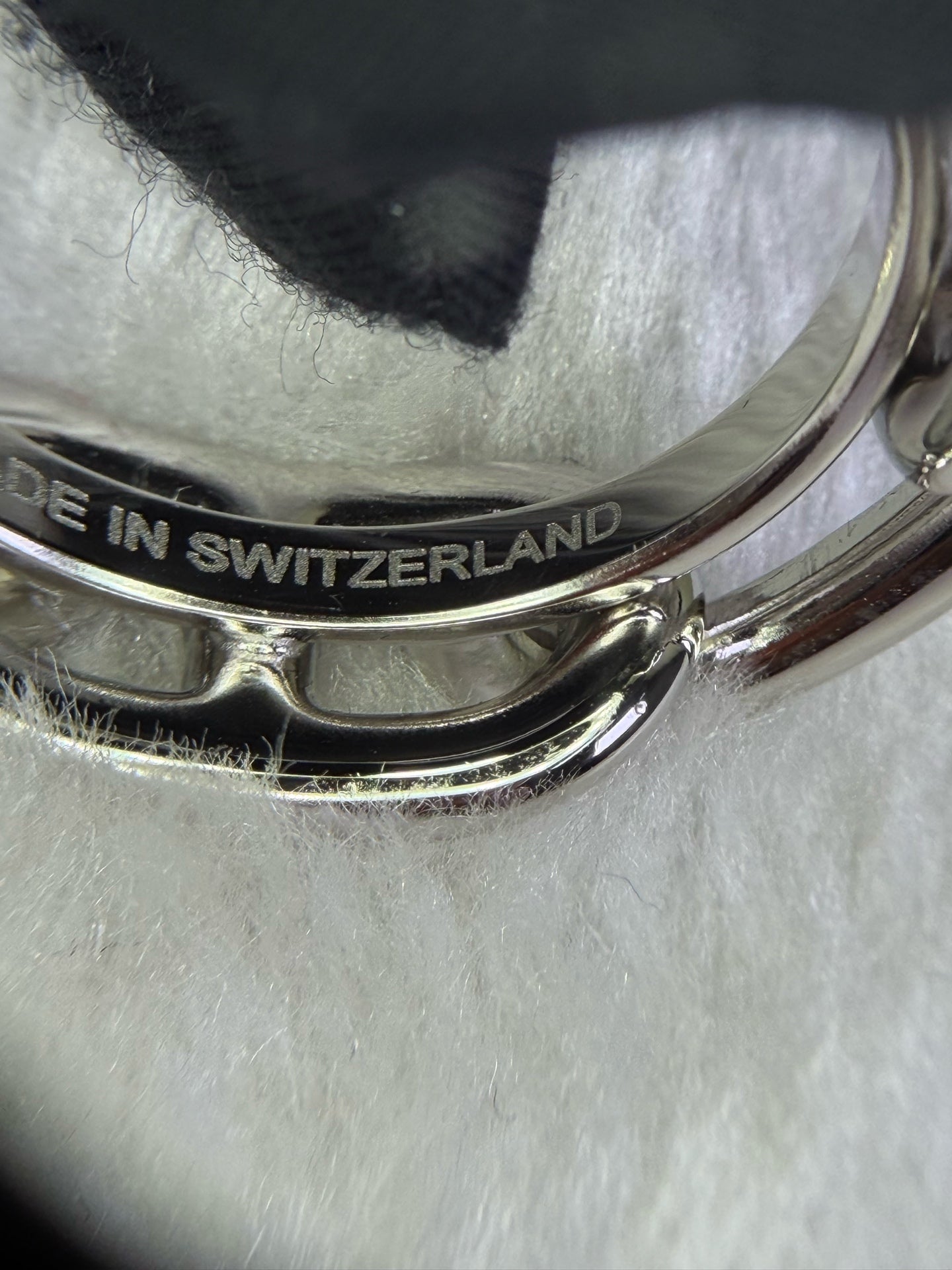 Hermes Silver Ring