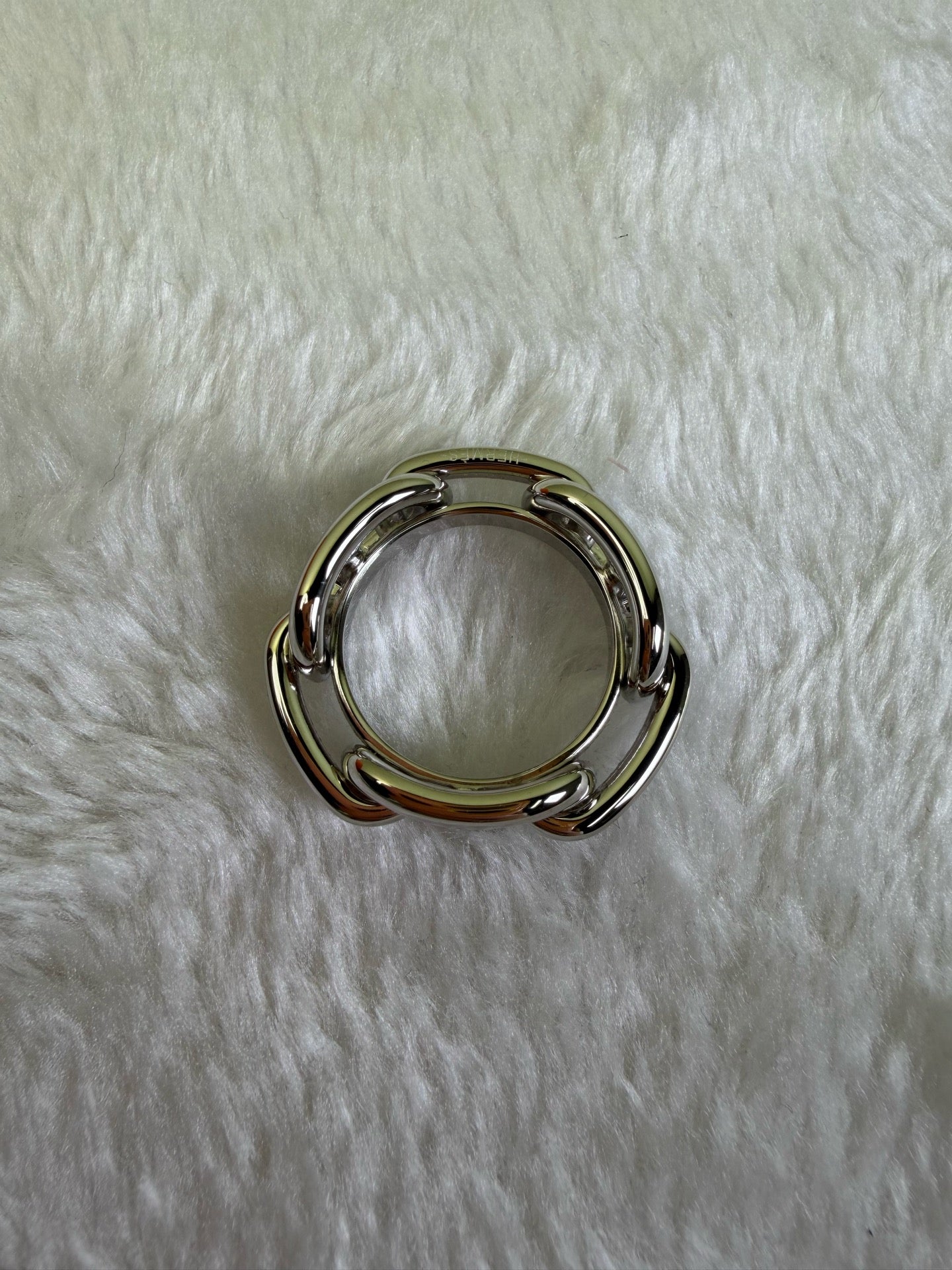 Hermes Silver Ring