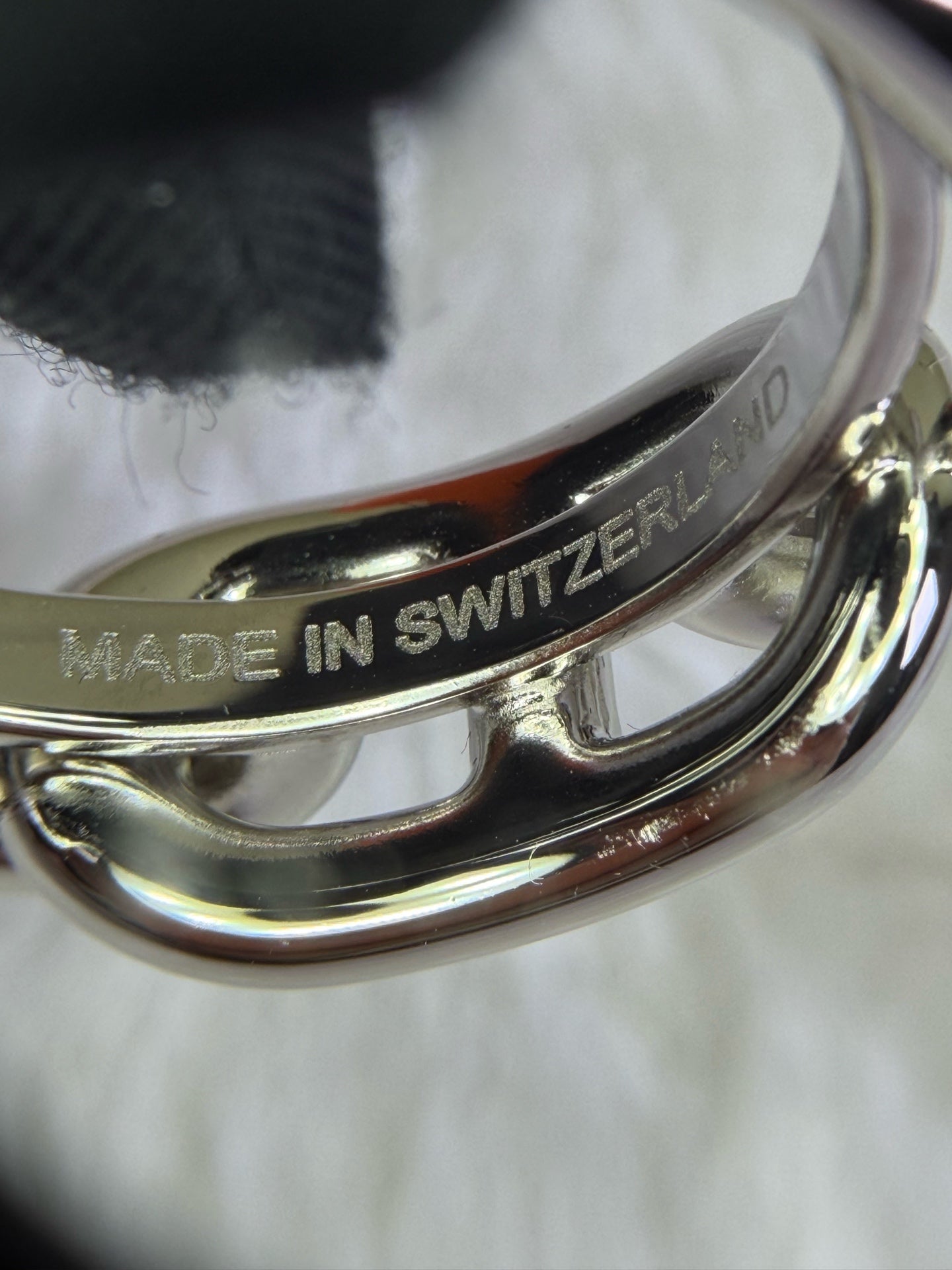 Hermes Silver Ring
