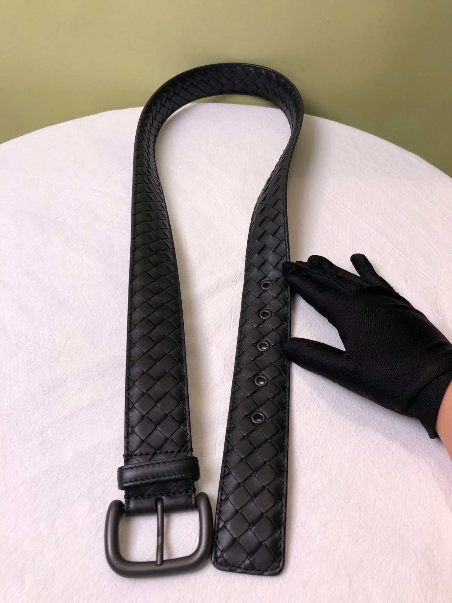 Bottega Veneta Black Belt