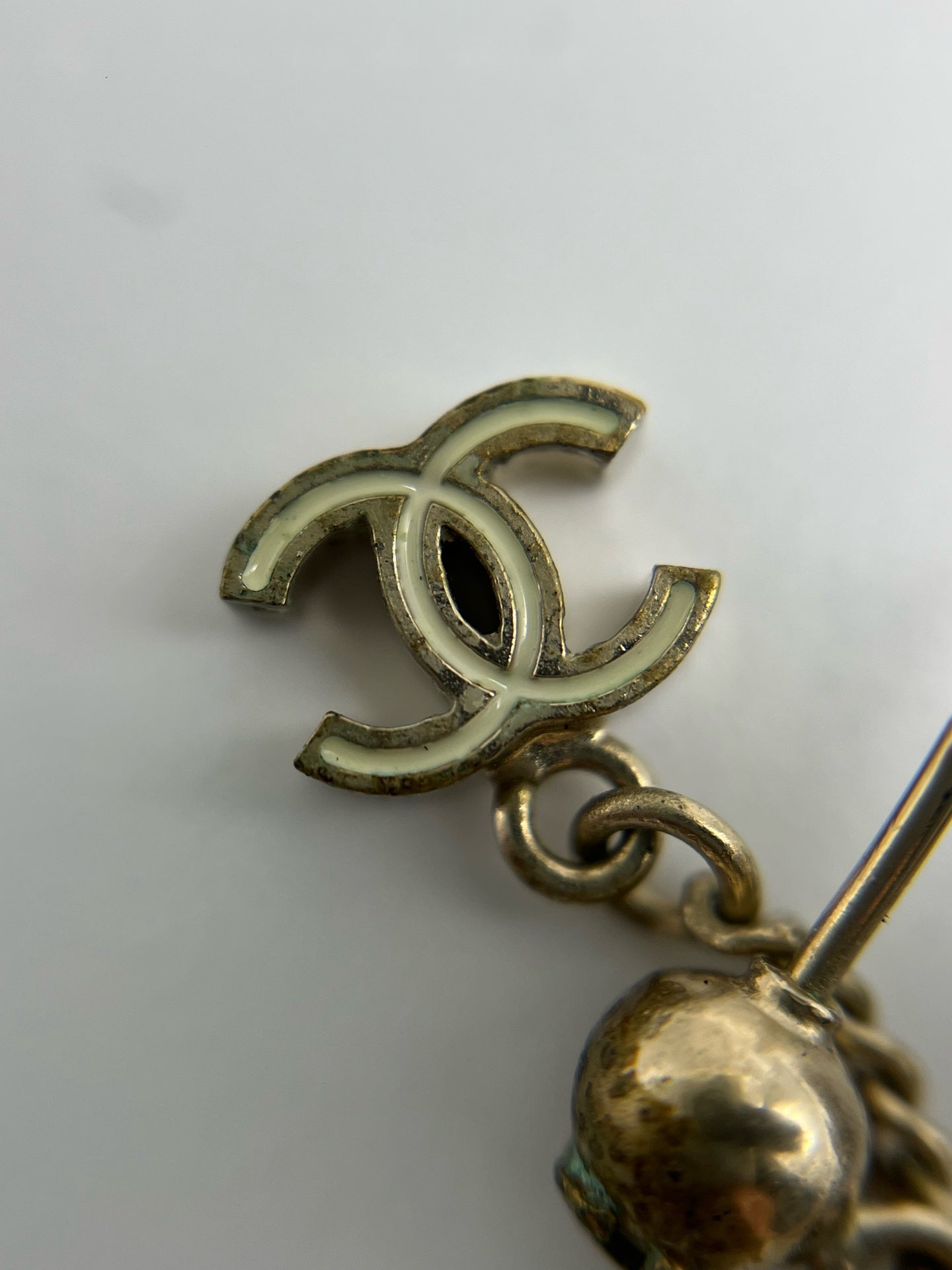 Chanel Pink Earrings